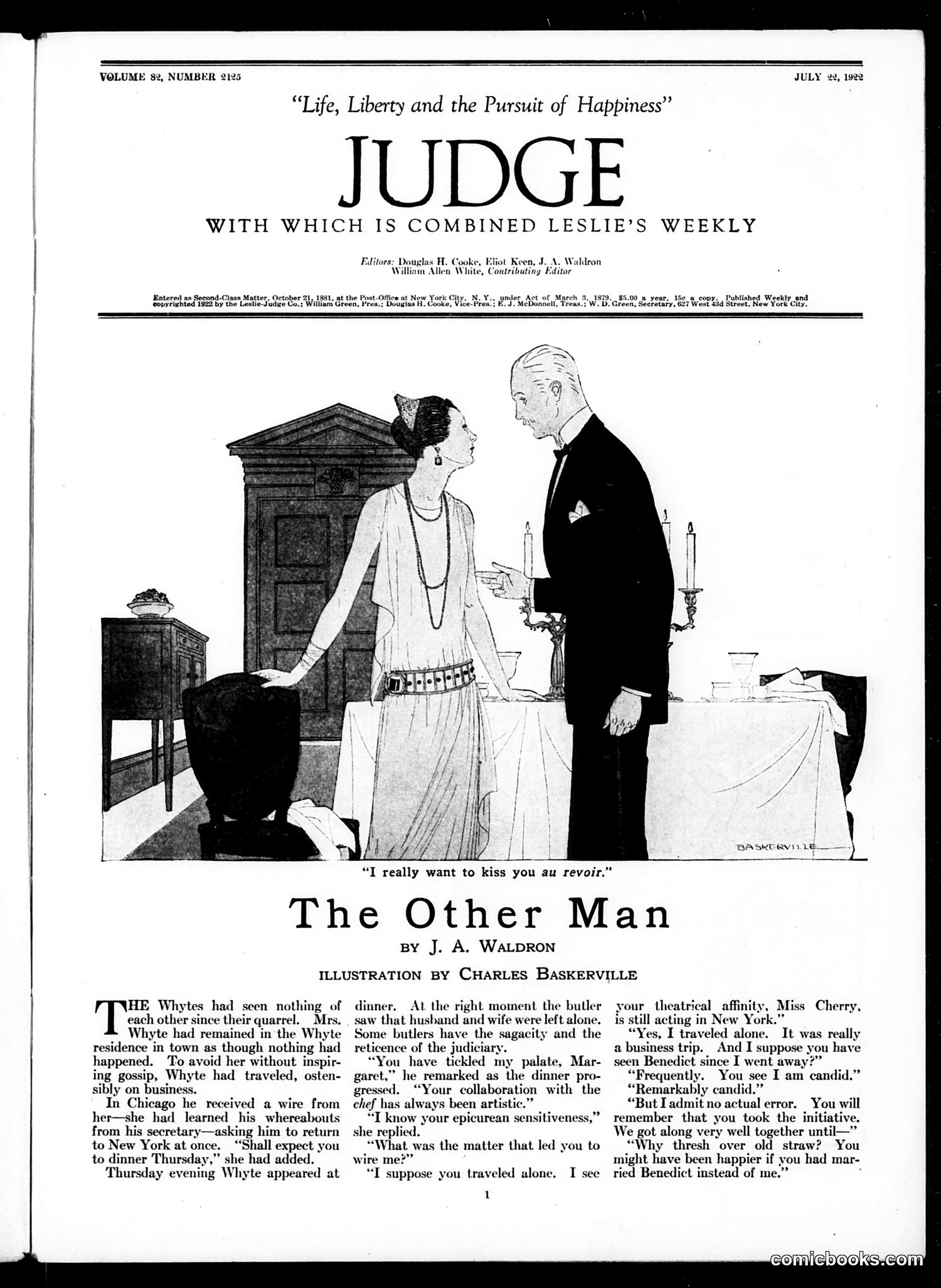 Judge — July 22, 1922 — page 3 of 36