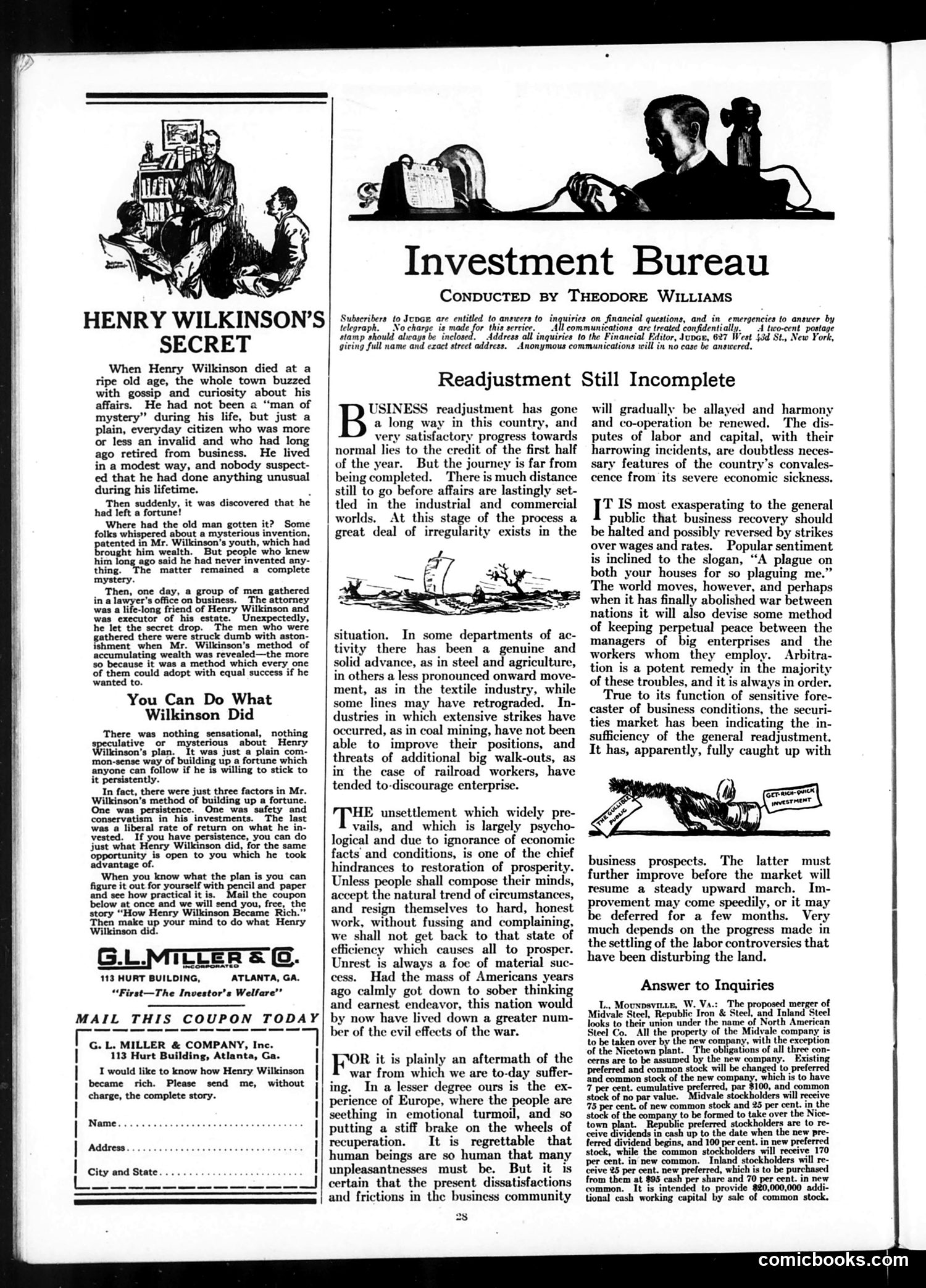 Judge — July 22, 1922 — page 30 of 36