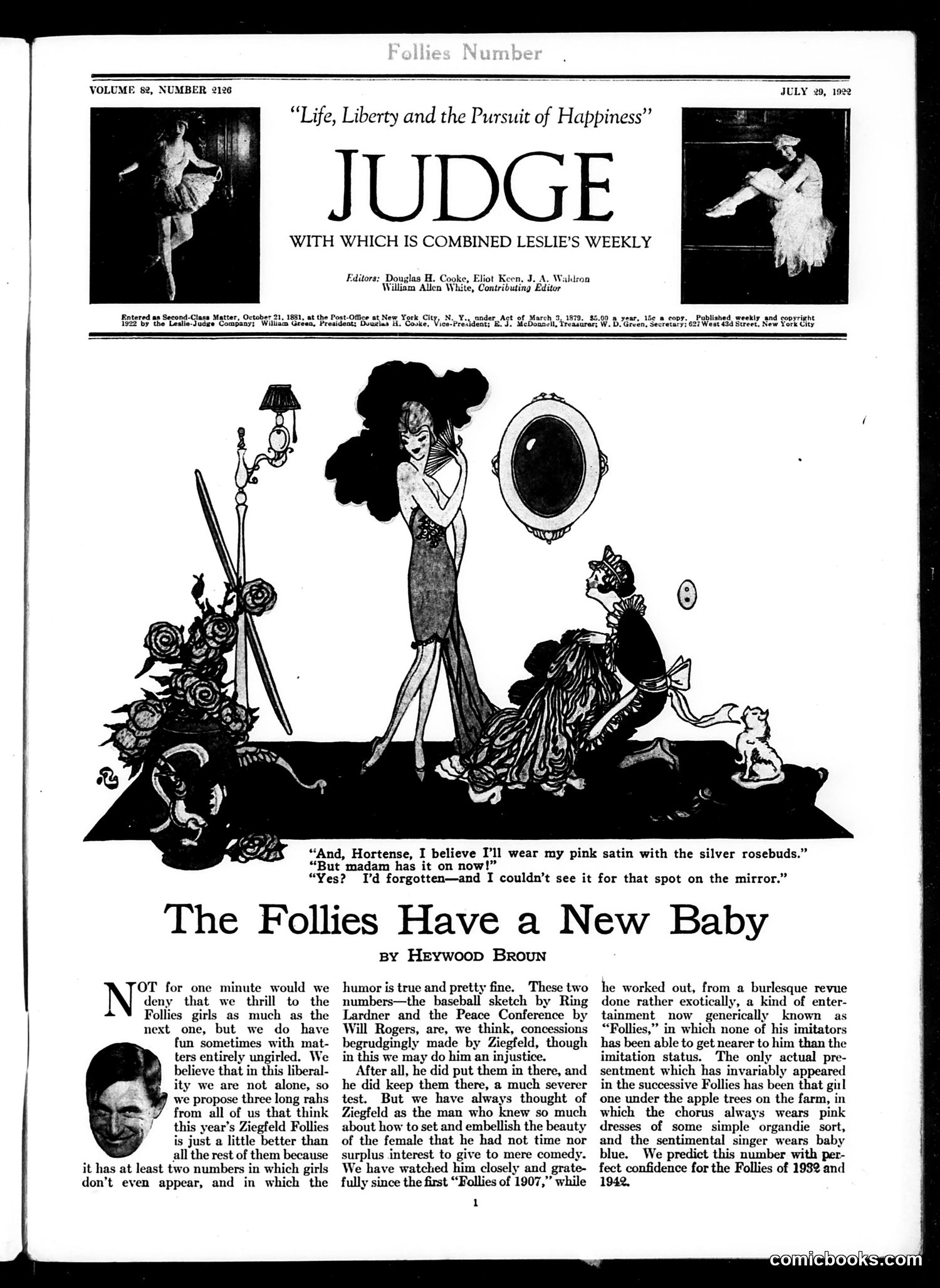 Judge — July 29, 1922 — page 3 of 36