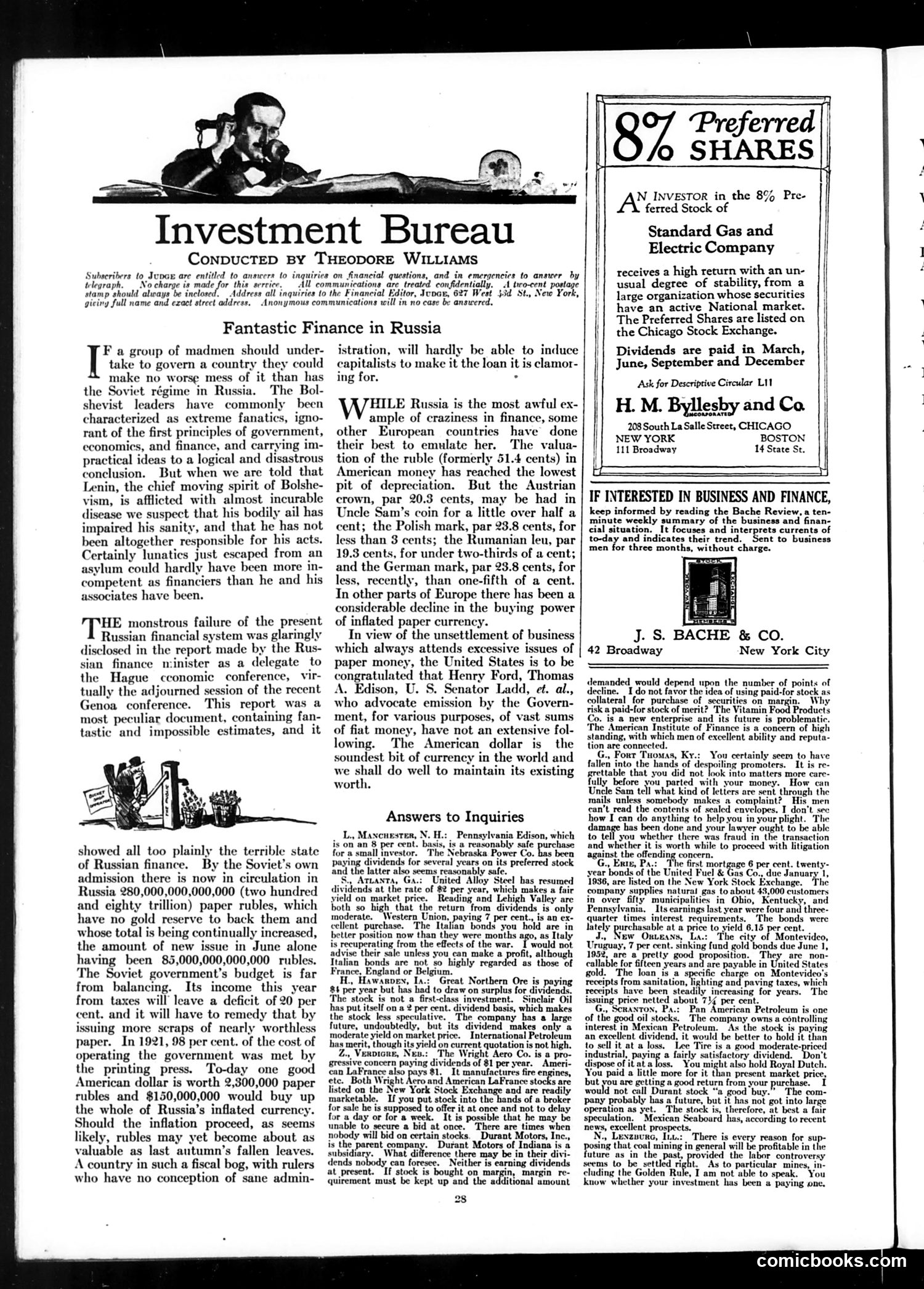 Judge — July 29, 1922 — page 30 of 36