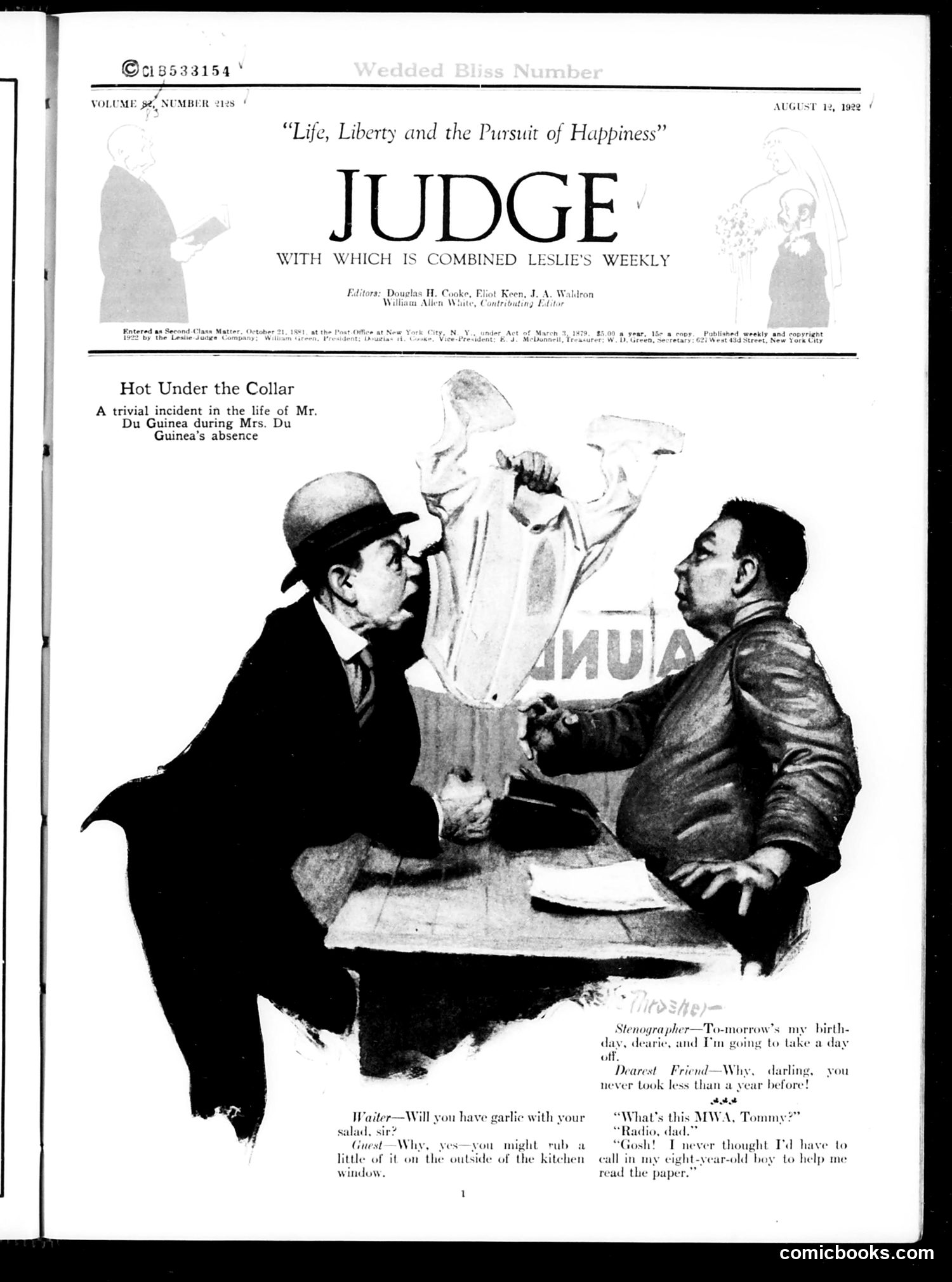 Judge — August 12, 1922 — page 3 of 36