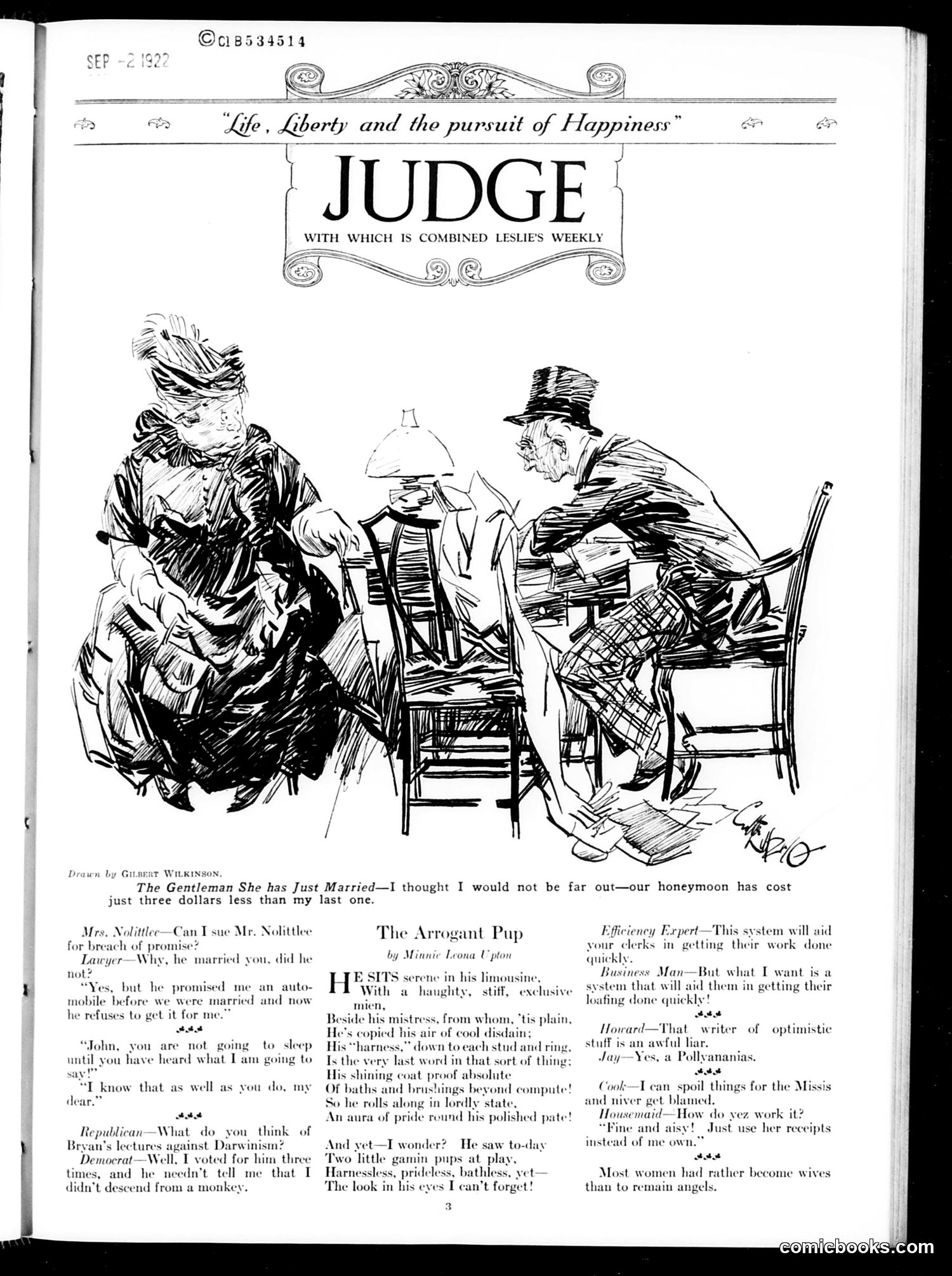 Judge — September 2, 1922 — page 5 of 36