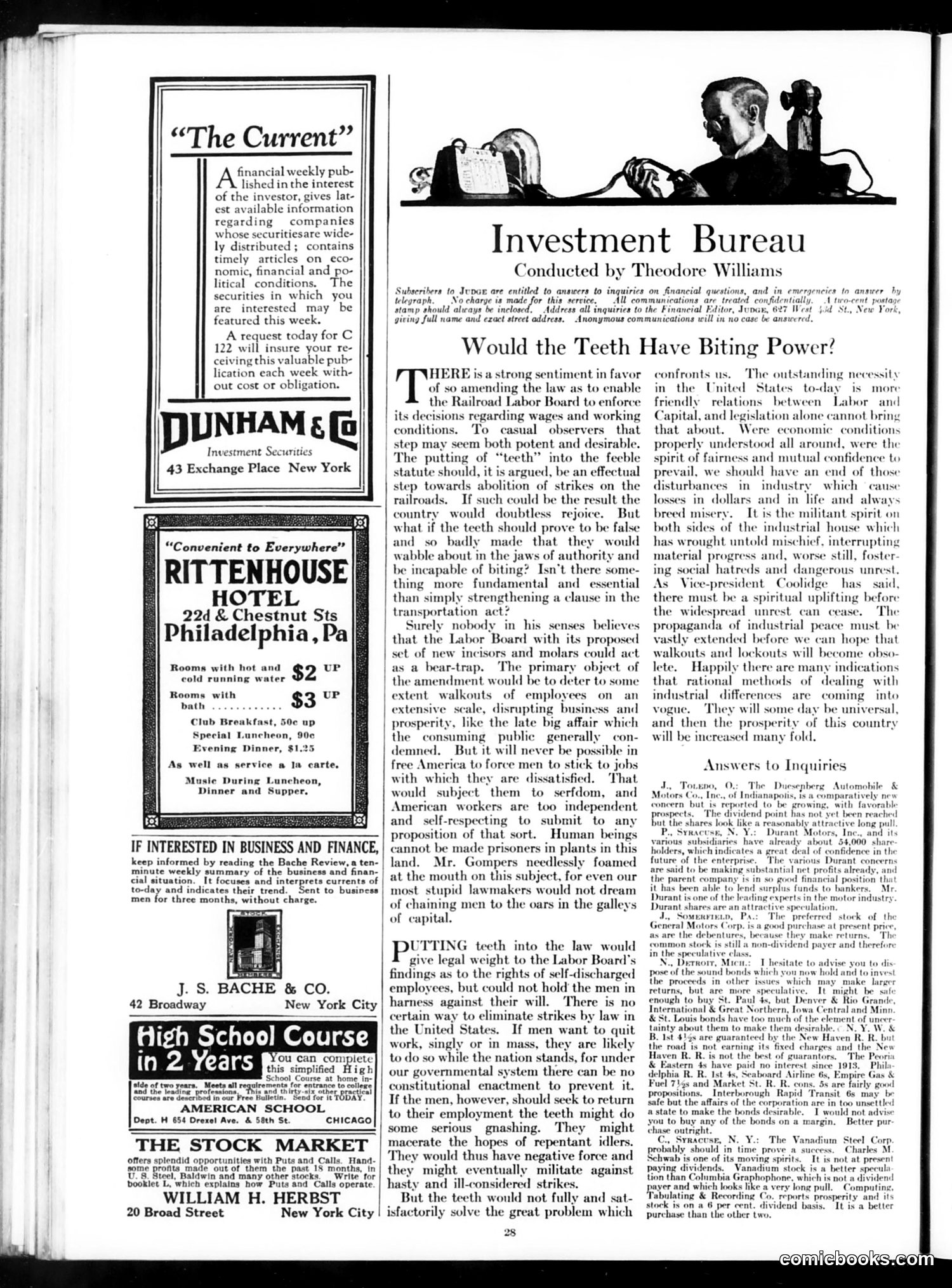 Judge — September 16, 1922 — page 30 of 36