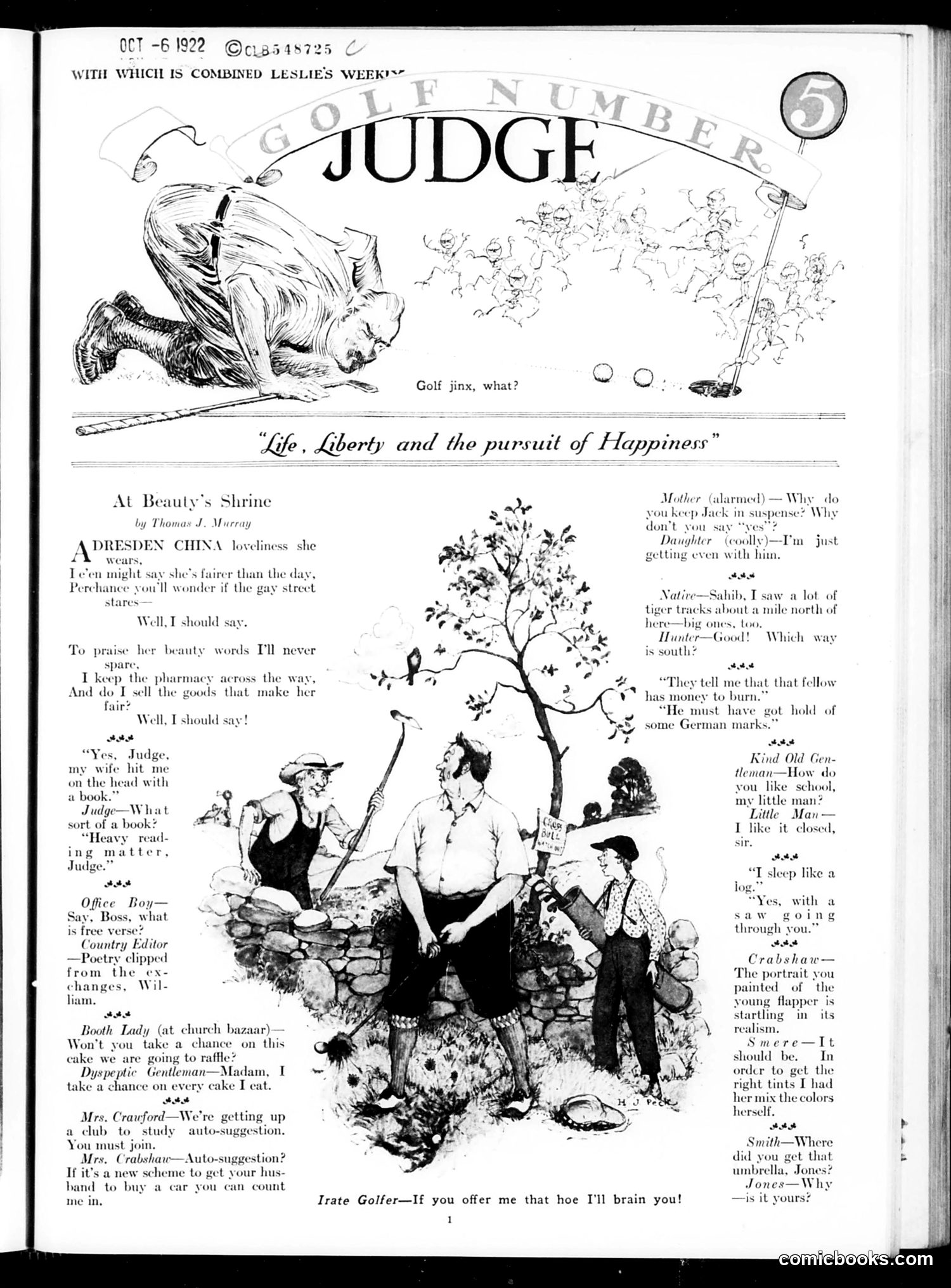 Judge — October 7, 1922 — page 3 of 36