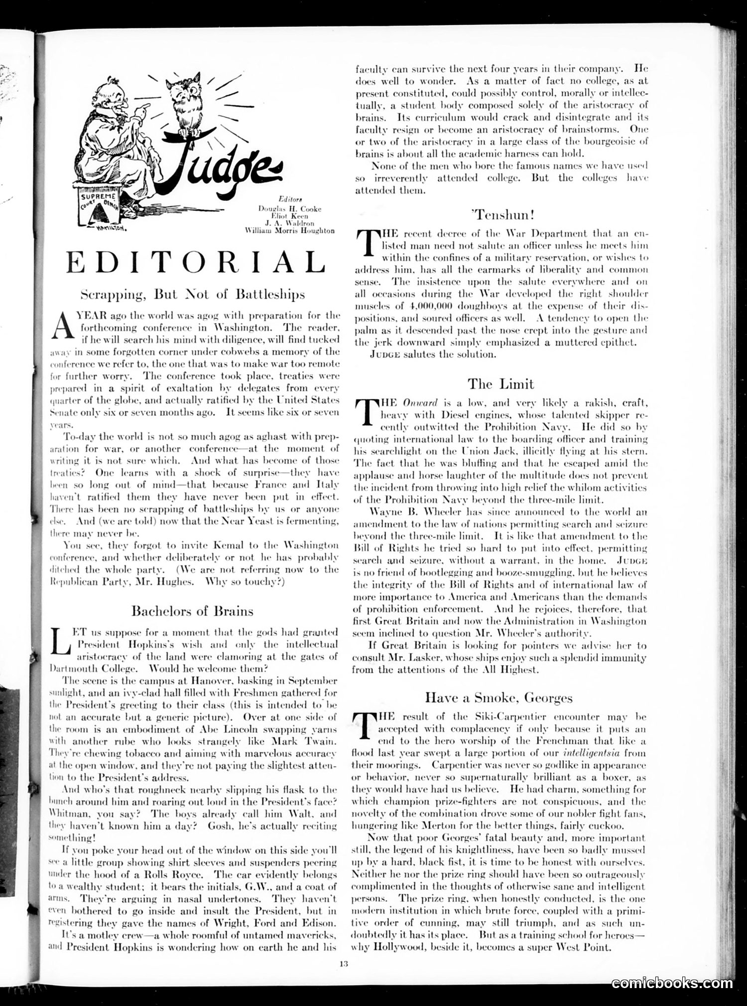 Judge — October 14, 1922 — page 15 of 36