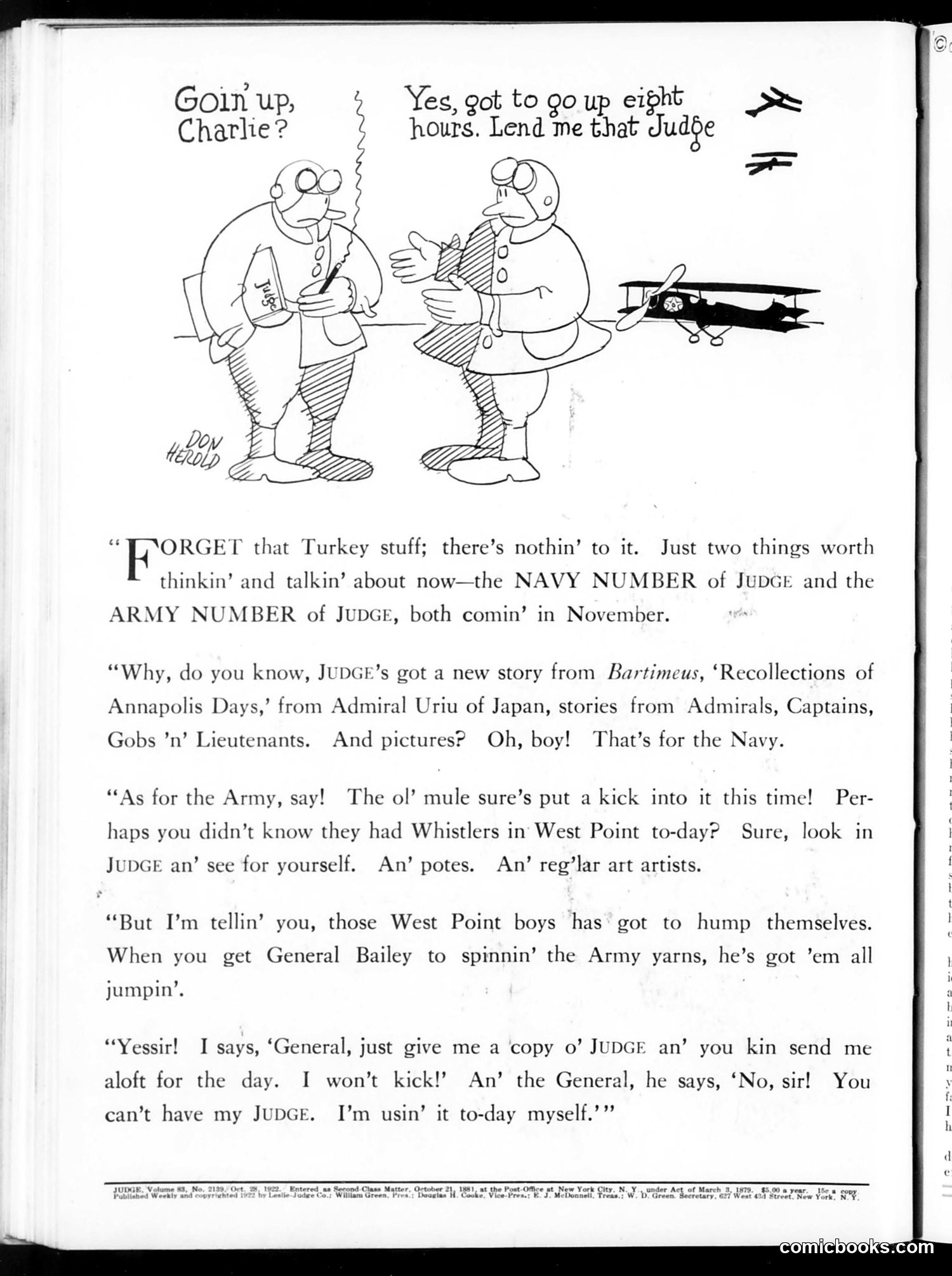 Judge — October 28, 1922 — page 2 of 36