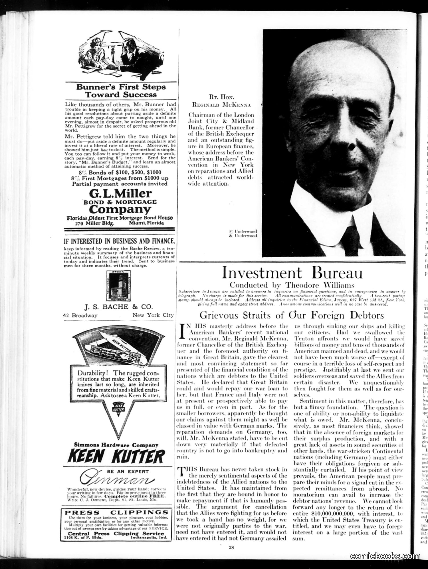 Judge — November 4, 1922 — page 30 of 36