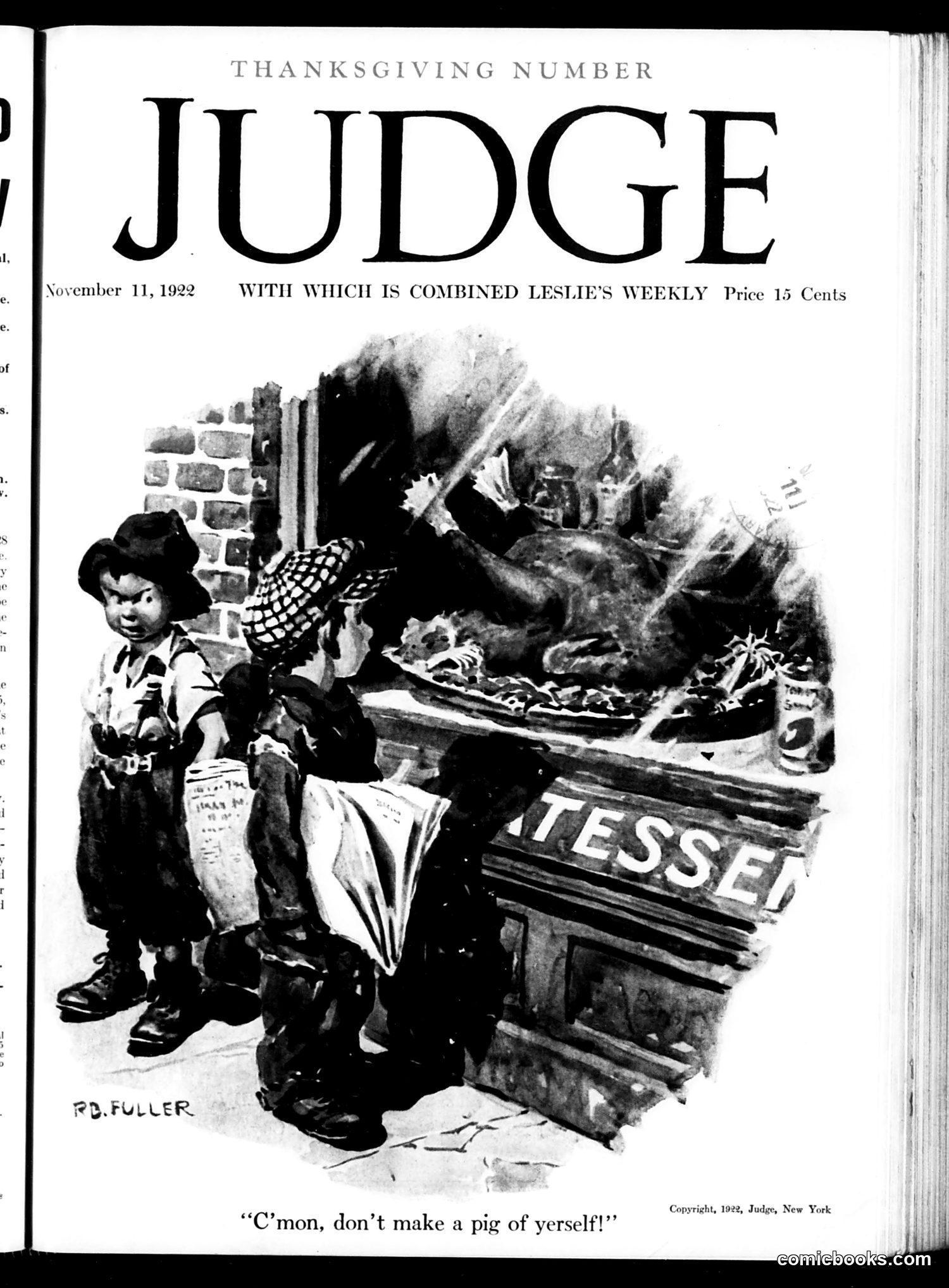 Judge — November 11, 1922