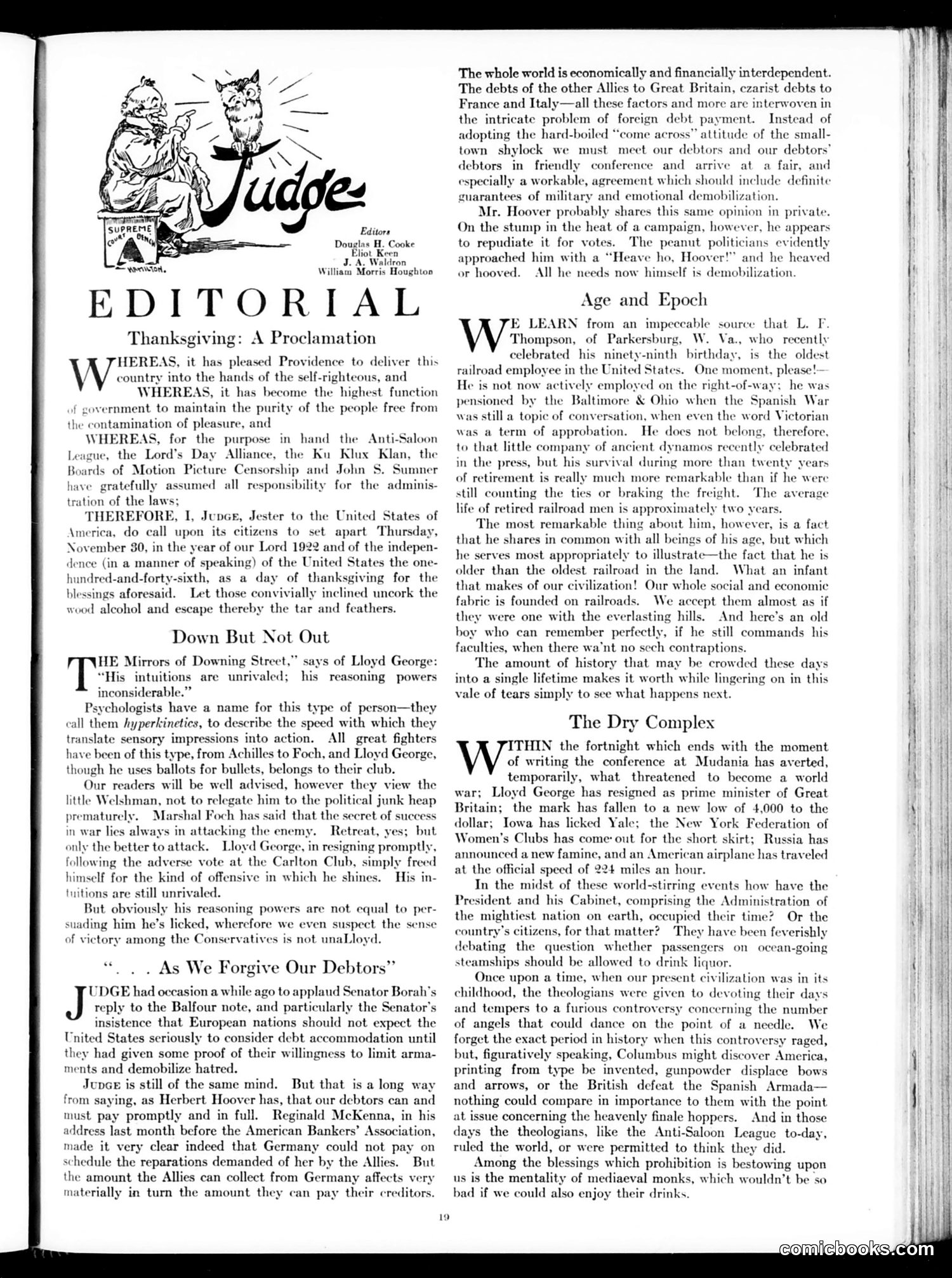 Judge — November 11, 1922 — page 21 of 36