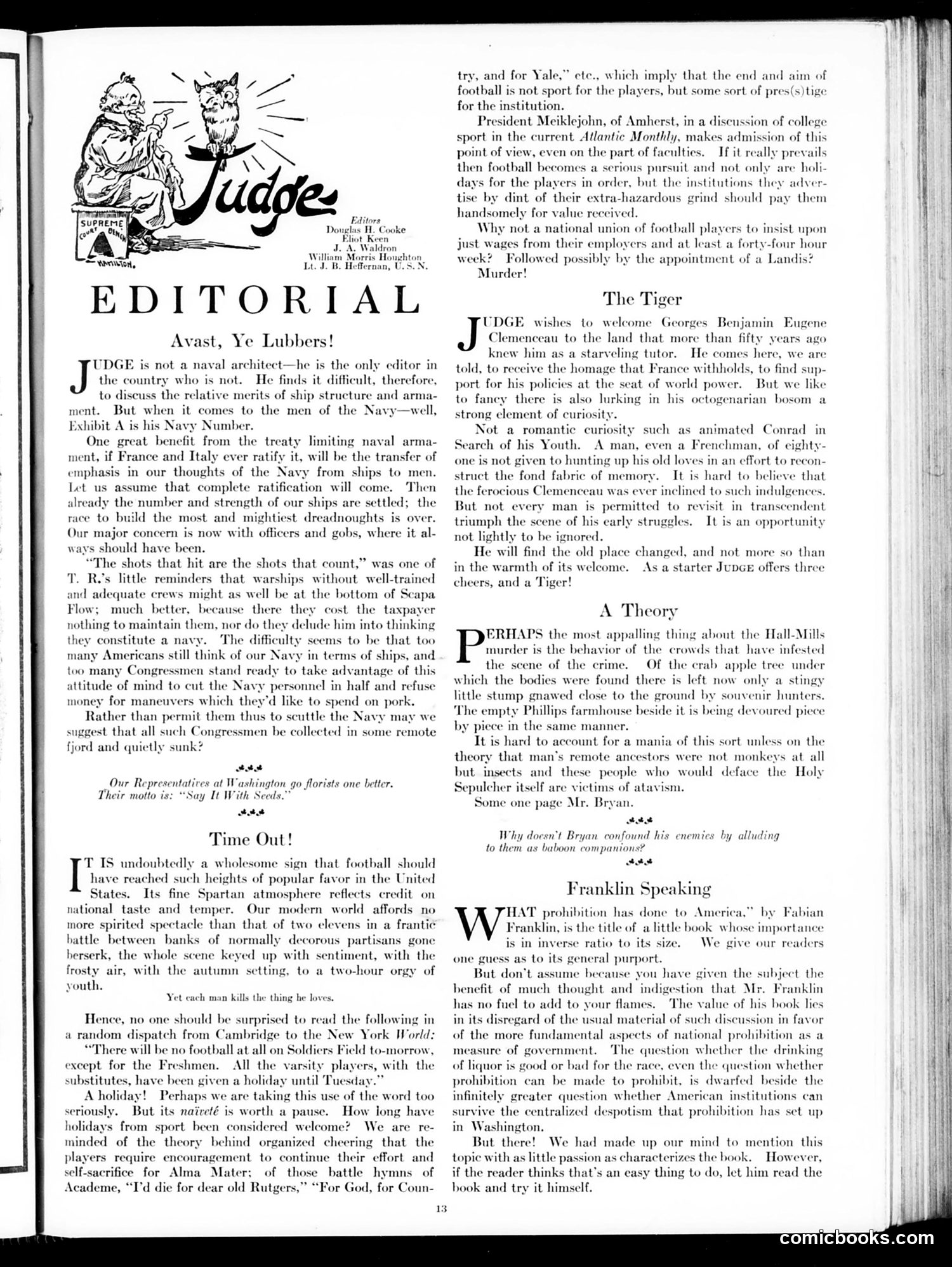 Judge — November 18, 1922 — page 15 of 36