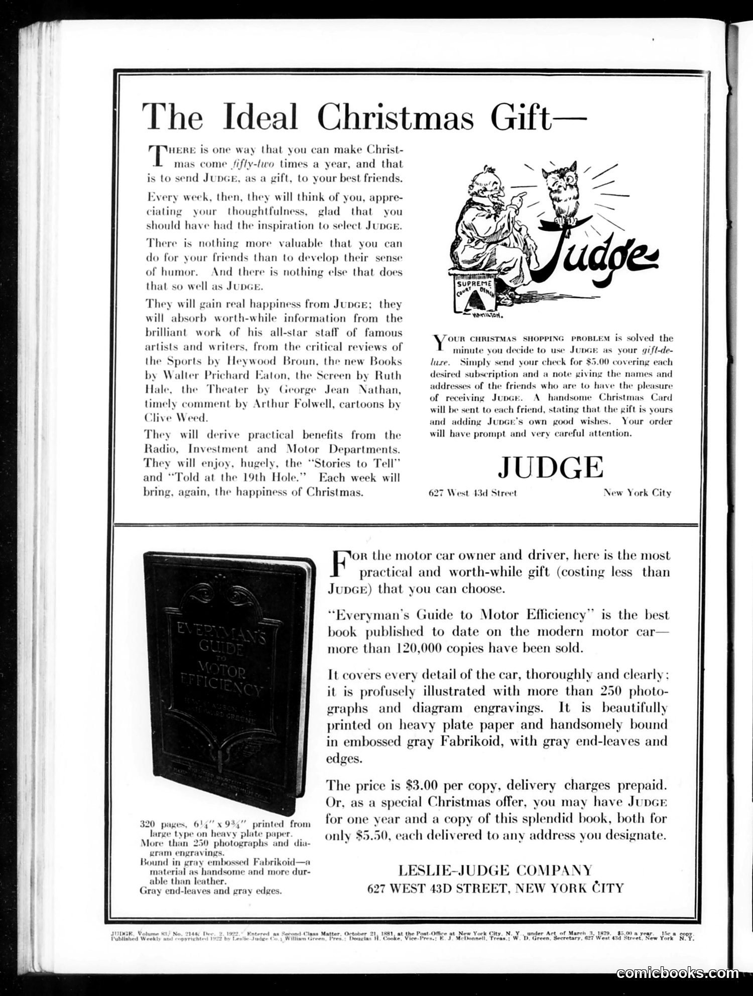 Judge — December 2, 1922 — page 2 of 36