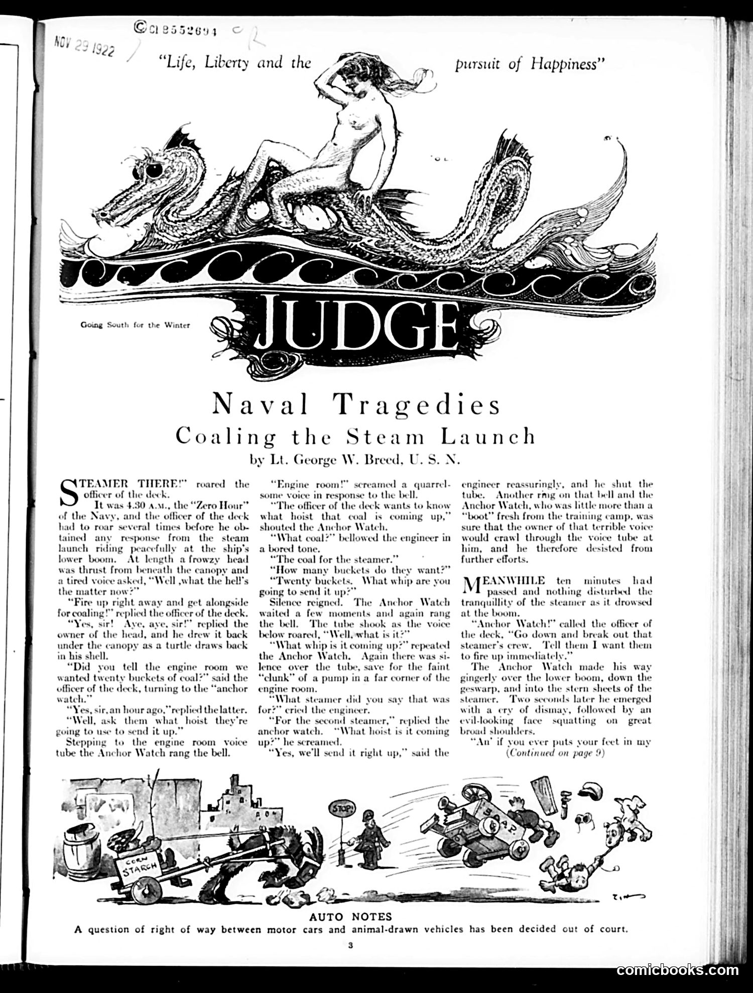 Judge — December 2, 1922 — page 5 of 36