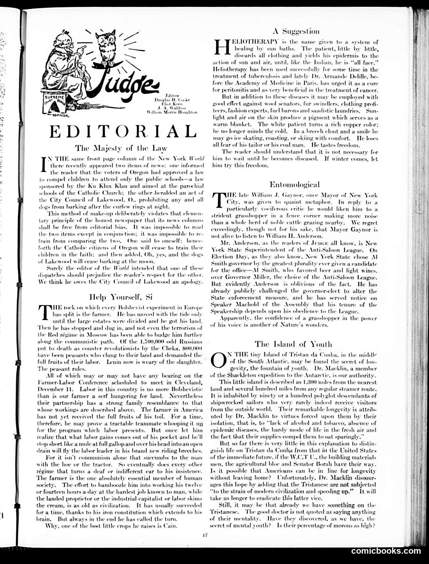 Judge — December 2, 1922 — page 19 of 36