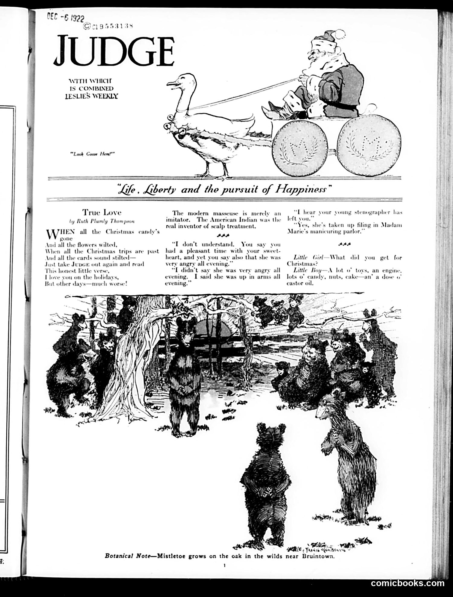Judge — December 9, 1922 — page 3 of 36