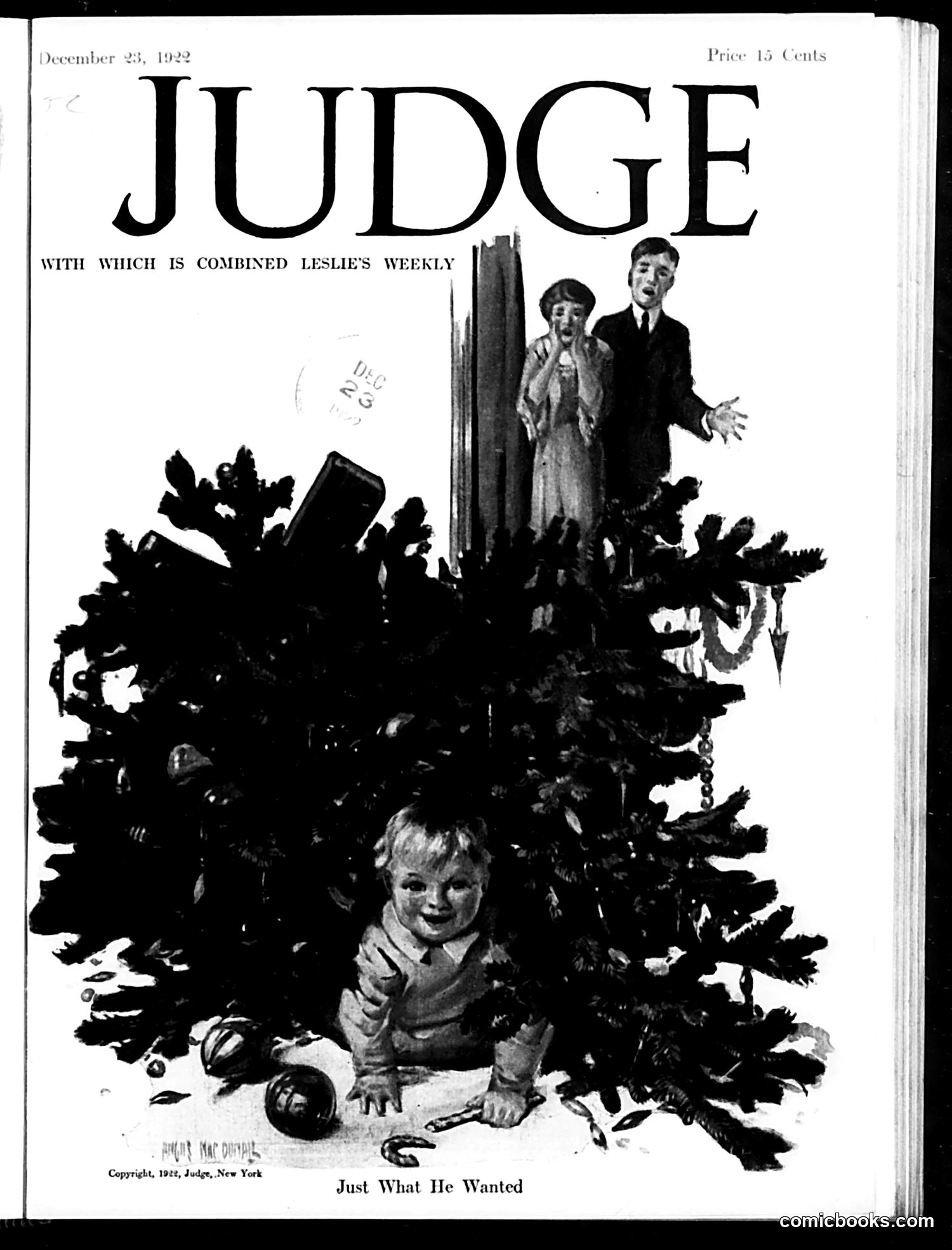 Judge — December 23, 1922