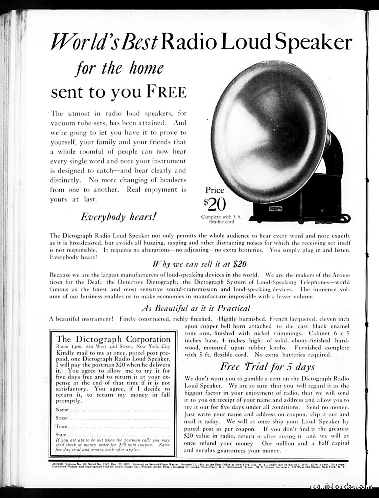 Judge — December 23, 1922 — page 2 of 36