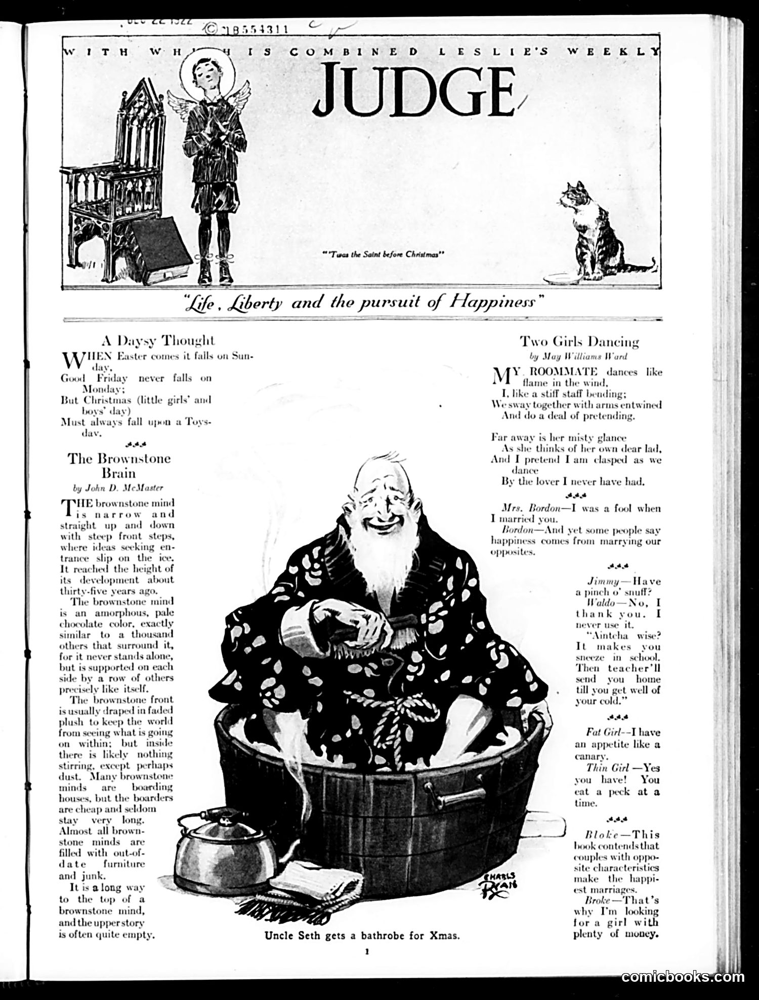 Judge — December 23, 1922 — page 3 of 36