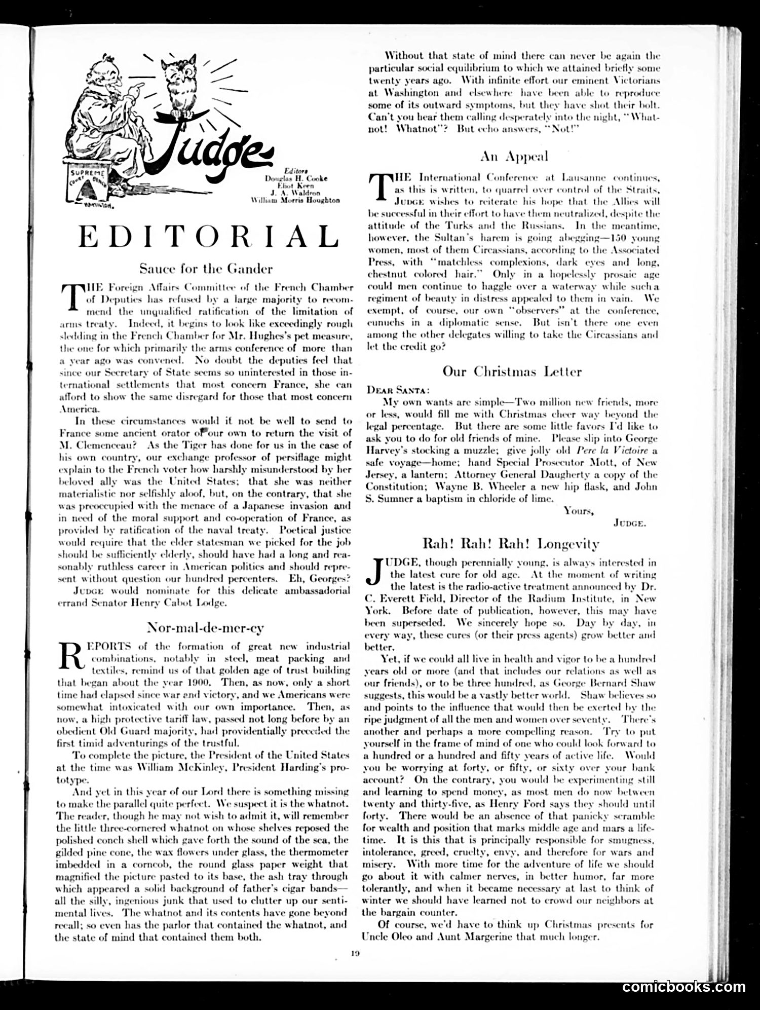 Judge — December 23, 1922 — page 21 of 36