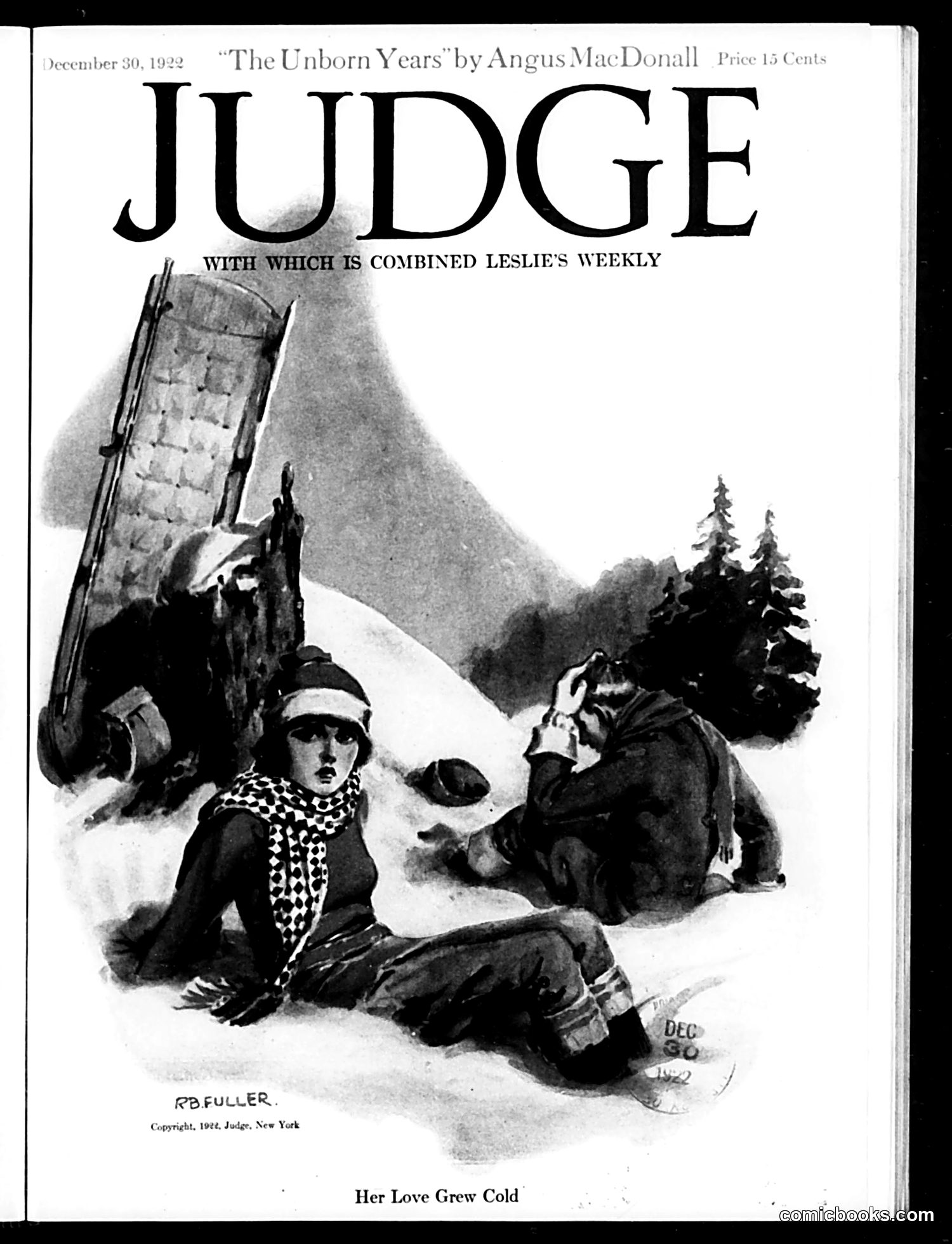 Judge — December 30, 1922