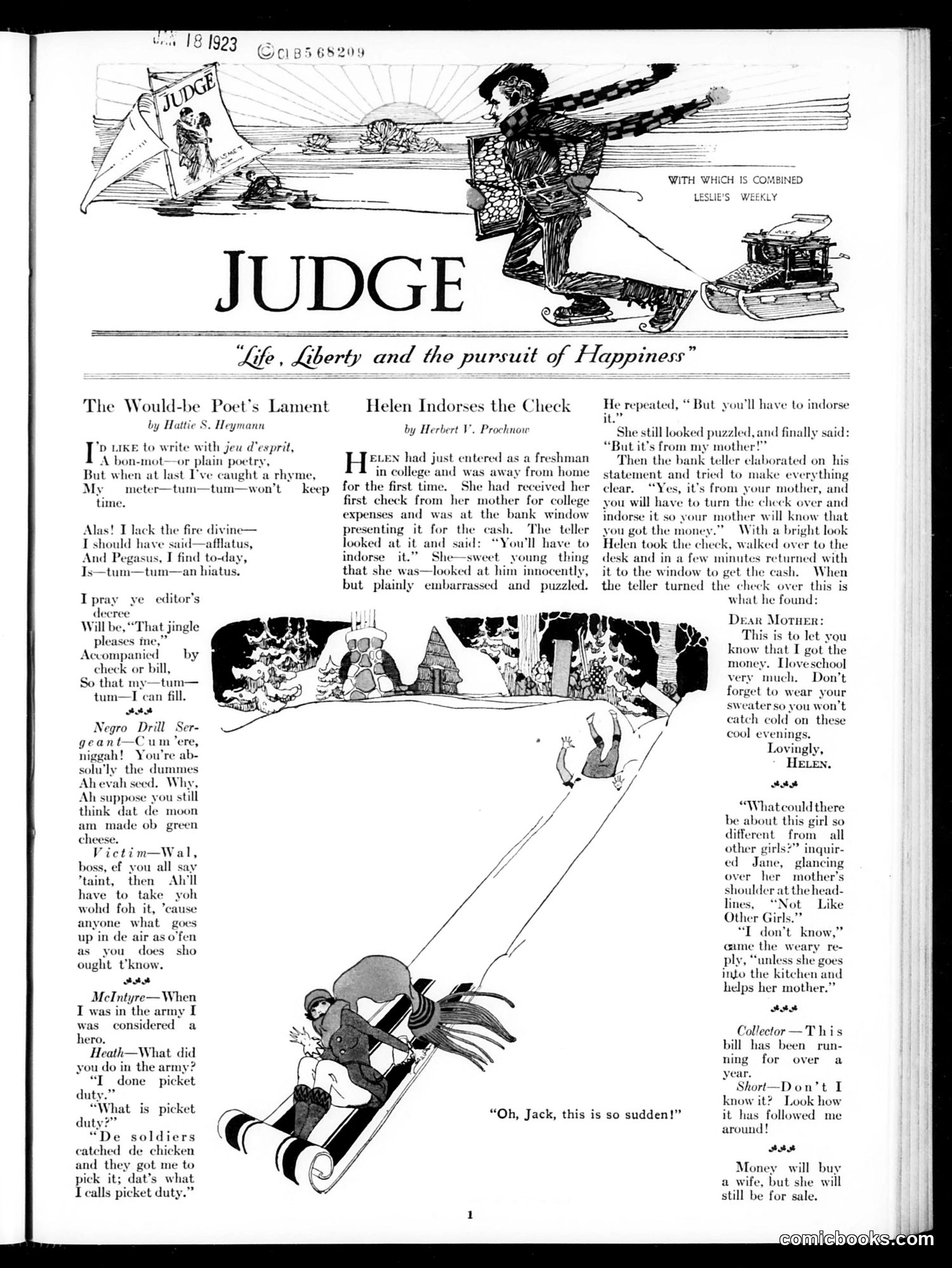 Judge — January 20, 1923 — page 3 of 36