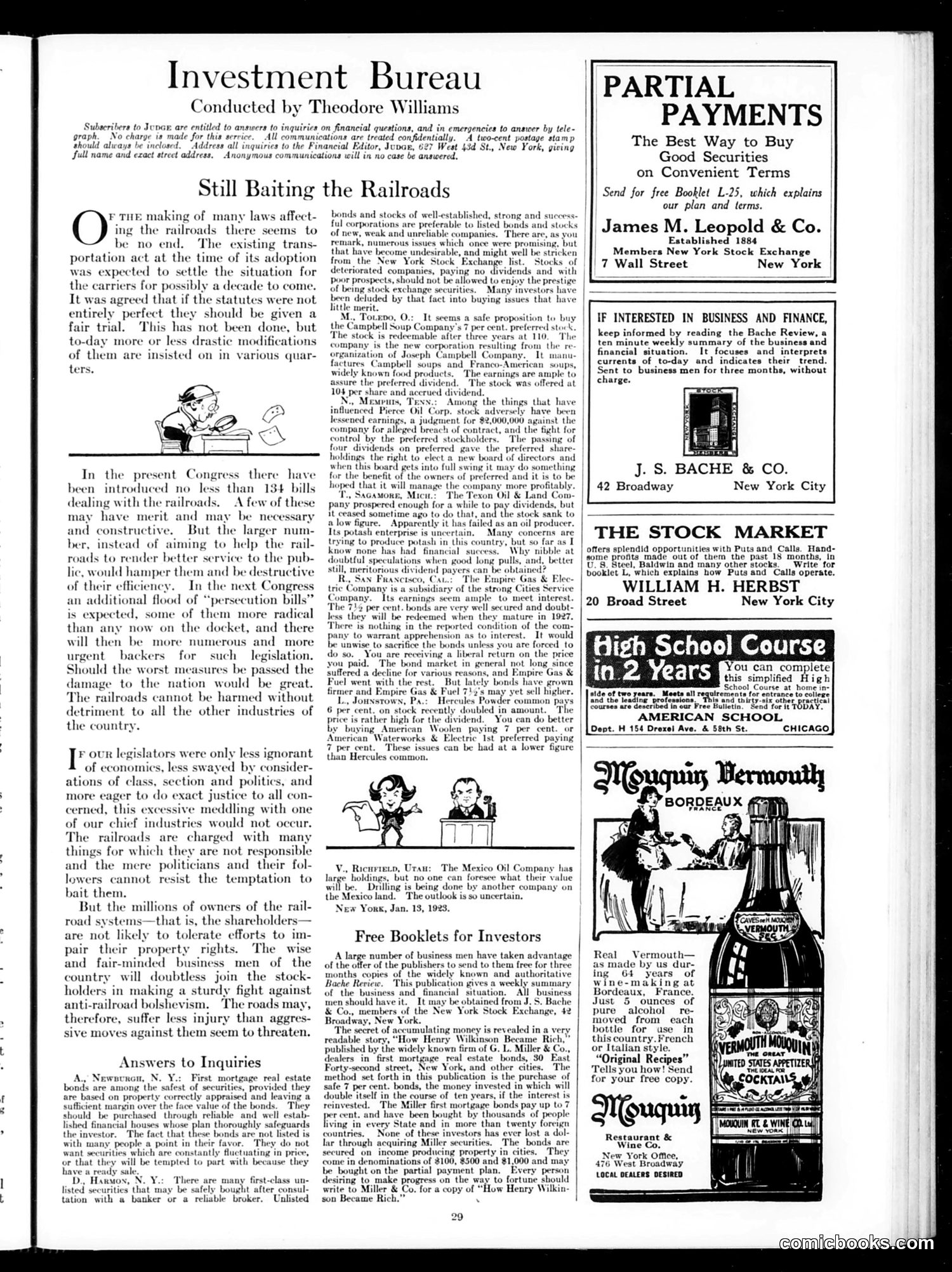 Judge — January 20, 1923 — page 31 of 36
