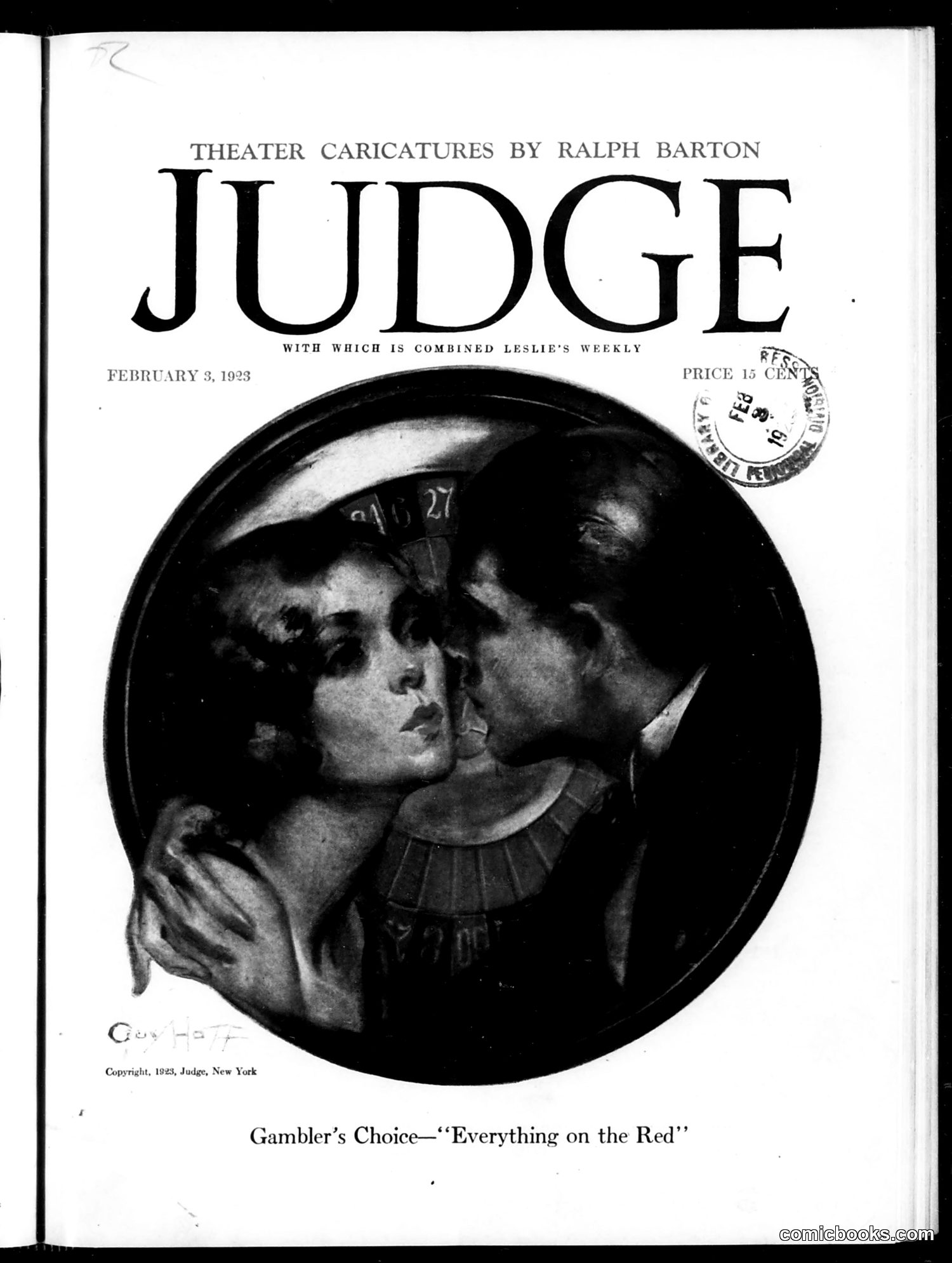 Judge — February 3, 1923