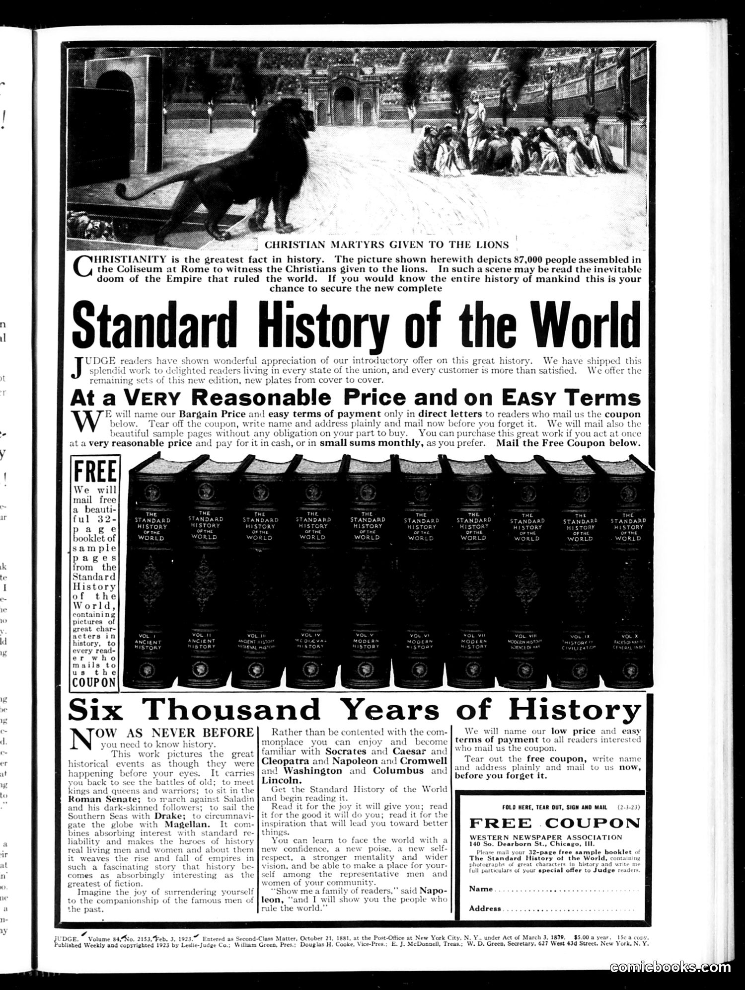 Judge — February 3, 1923 — page 3 of 36