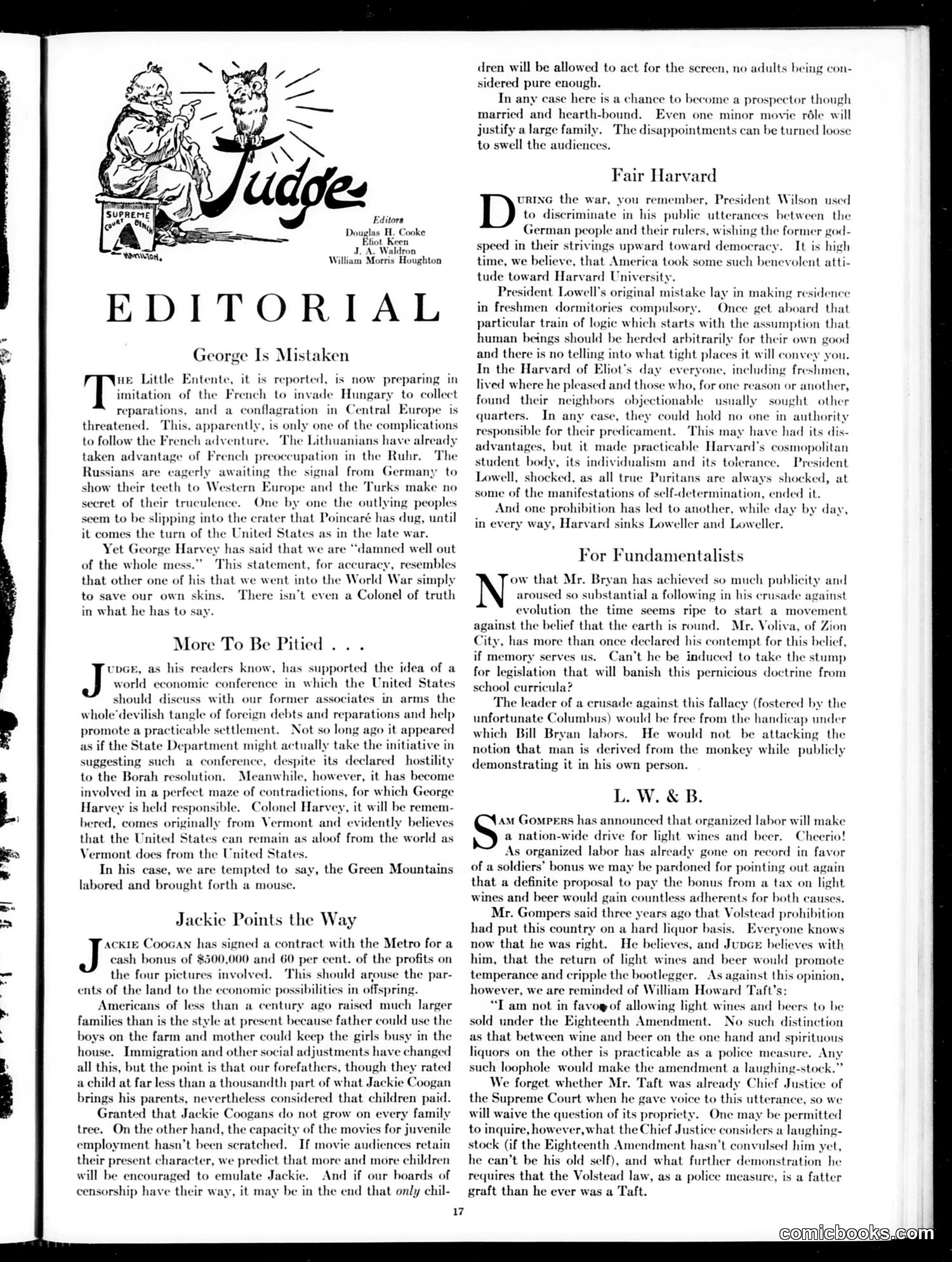 Judge — February 3, 1923 — page 19 of 36