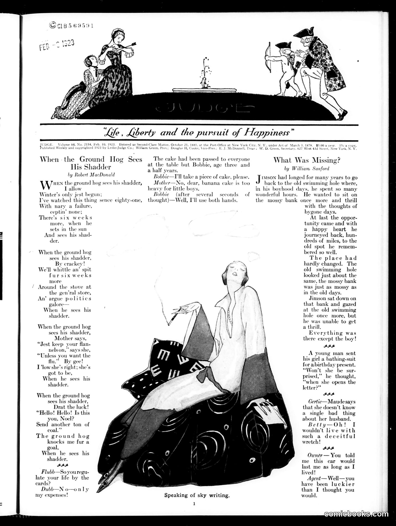 Judge — February 10, 1923 — page 3 of 36