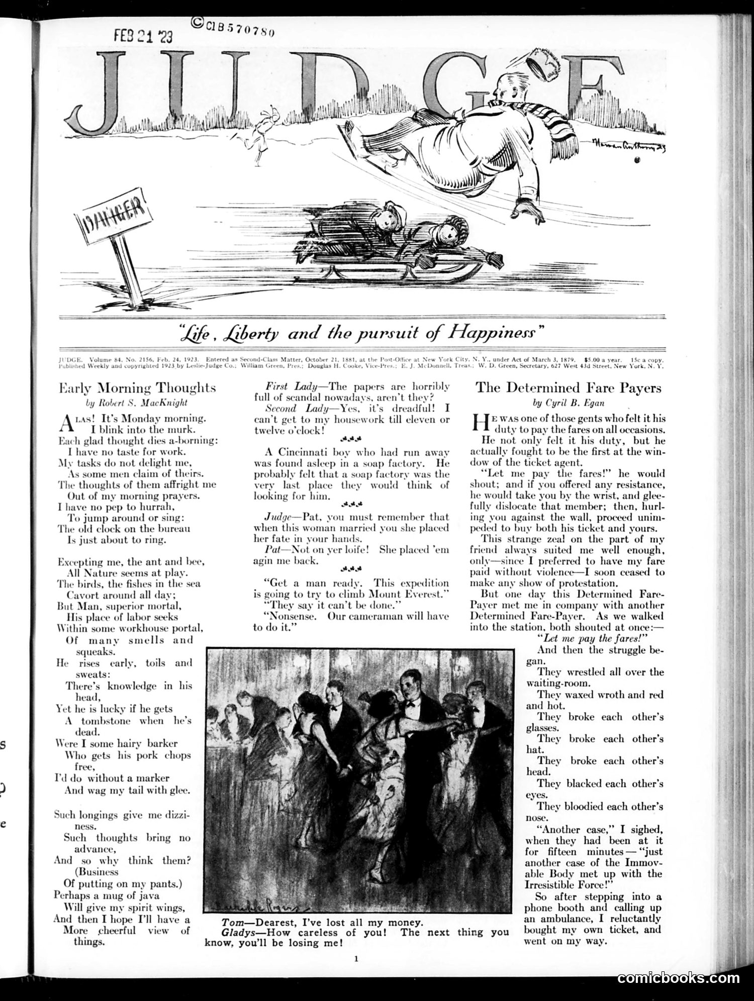 Judge — February 24, 1923 — page 3 of 36