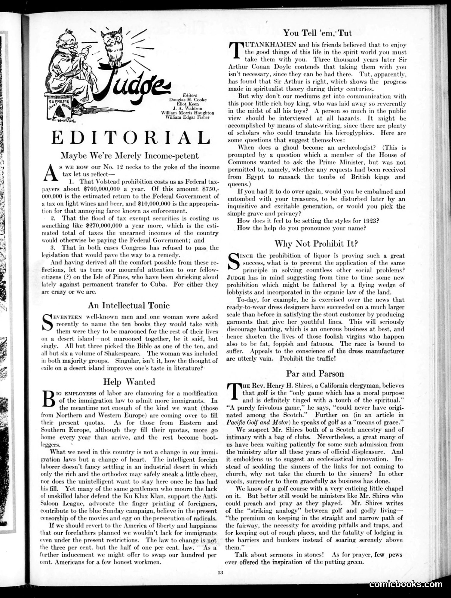 Judge — March 10, 1923 — page 15 of 36