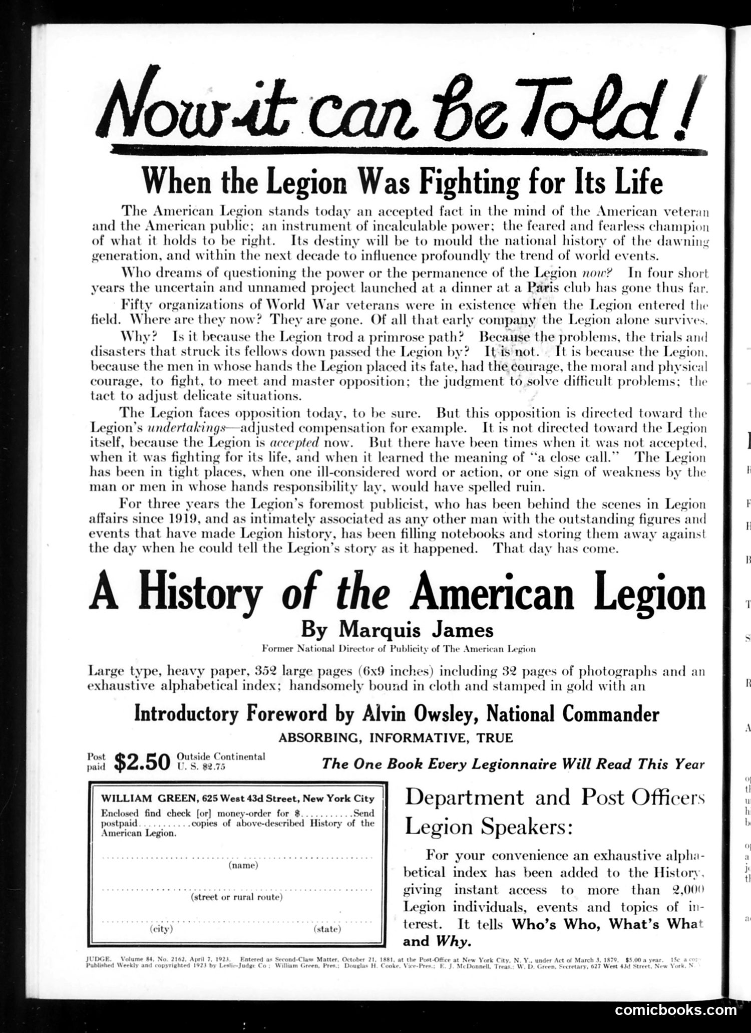 Judge — April 7, 1923 — page 2 of 36