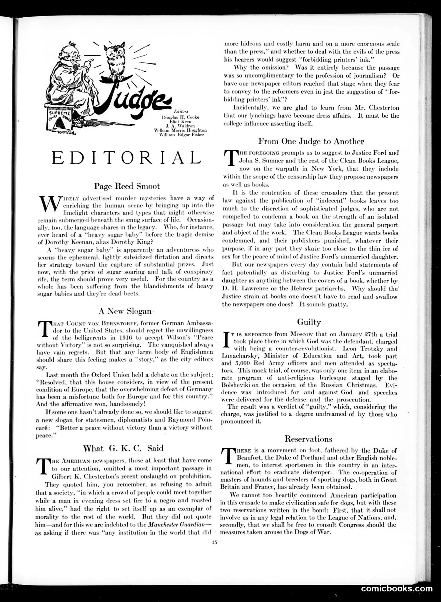 Judge — April 14, 1923 — page 17 of 36