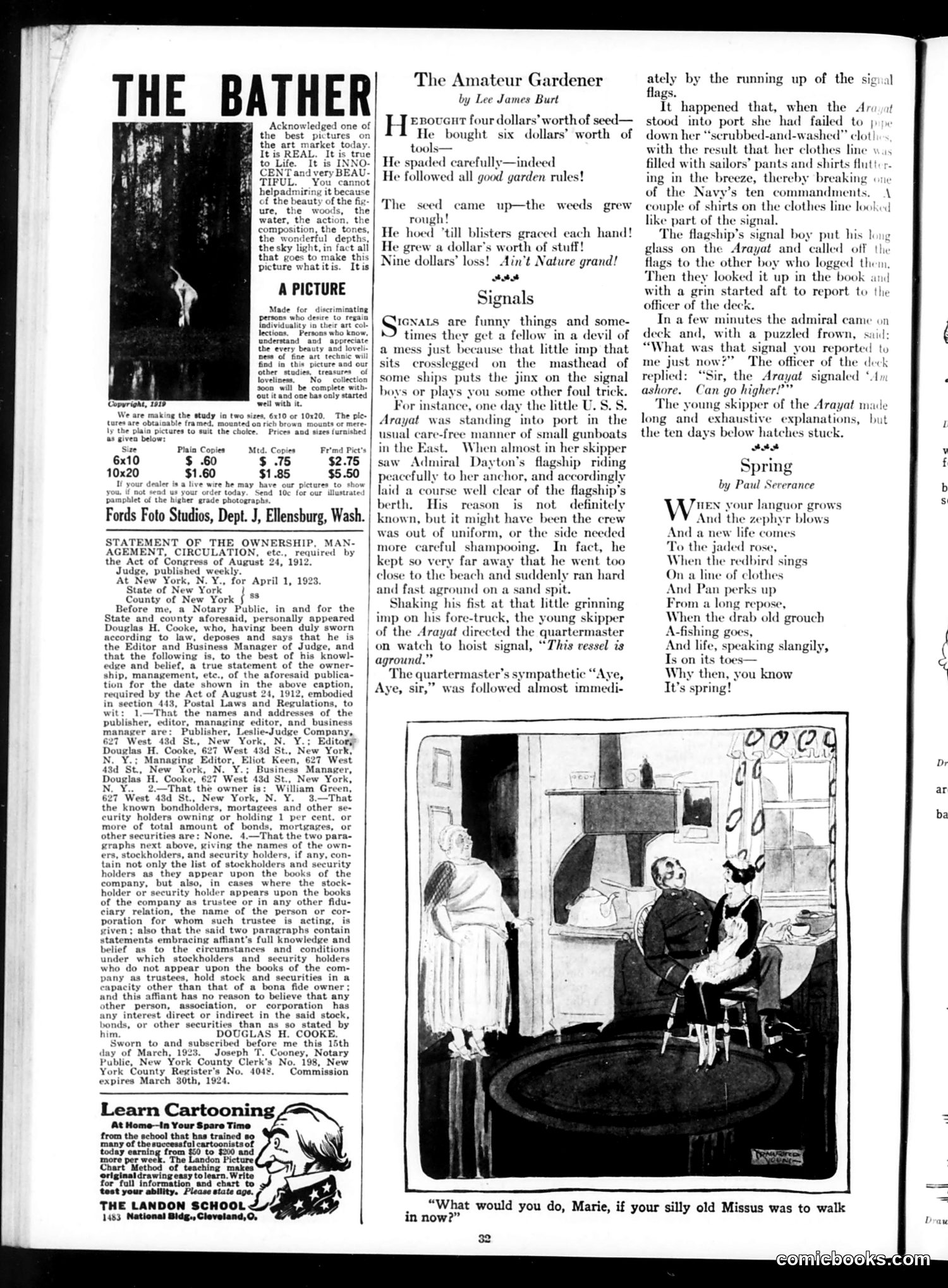Judge — April 14, 1923 — page 34 of 36