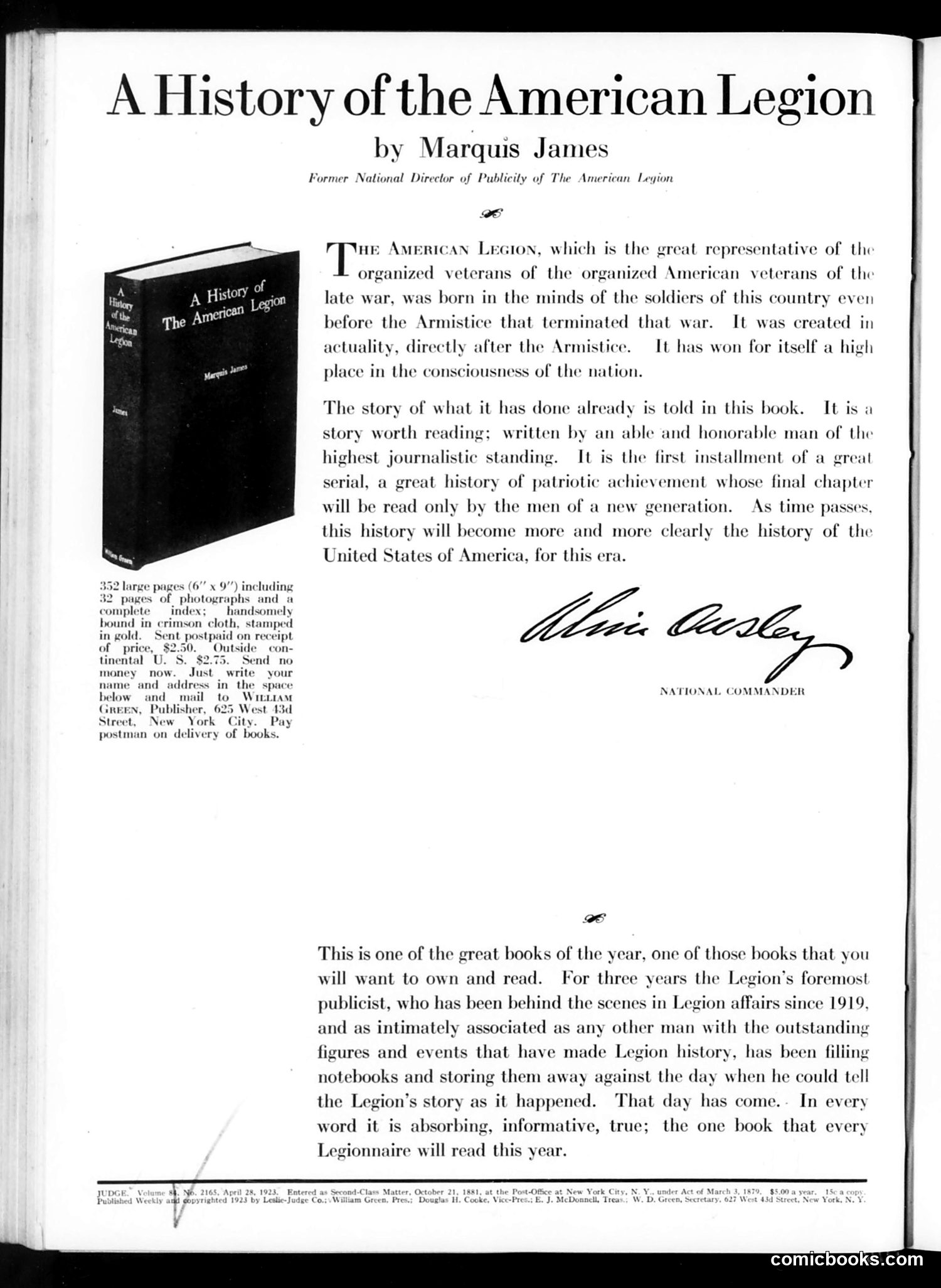 Judge — April 28, 1923 — page 2 of 36