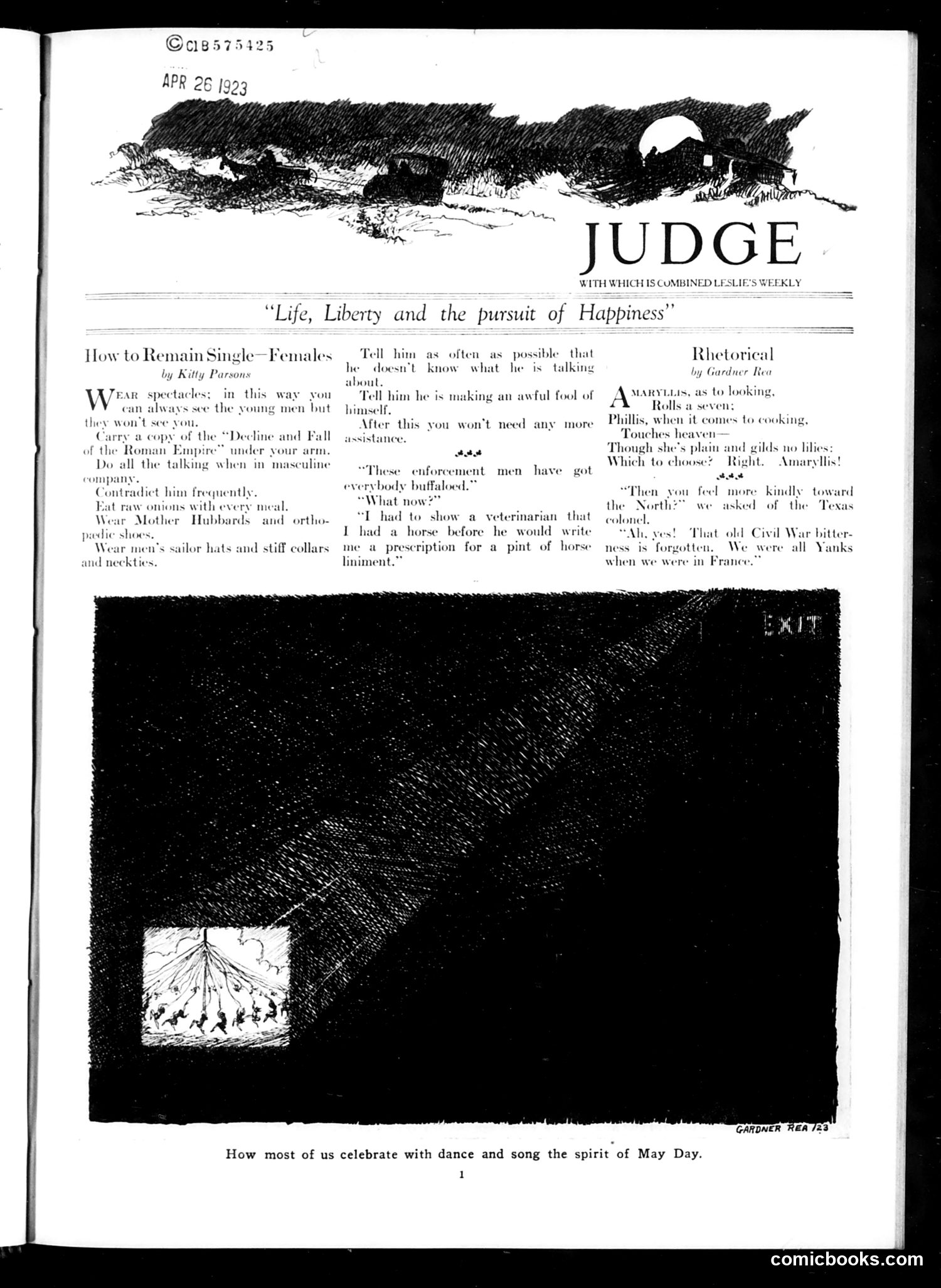 Judge — April 28, 1923 — page 3 of 36