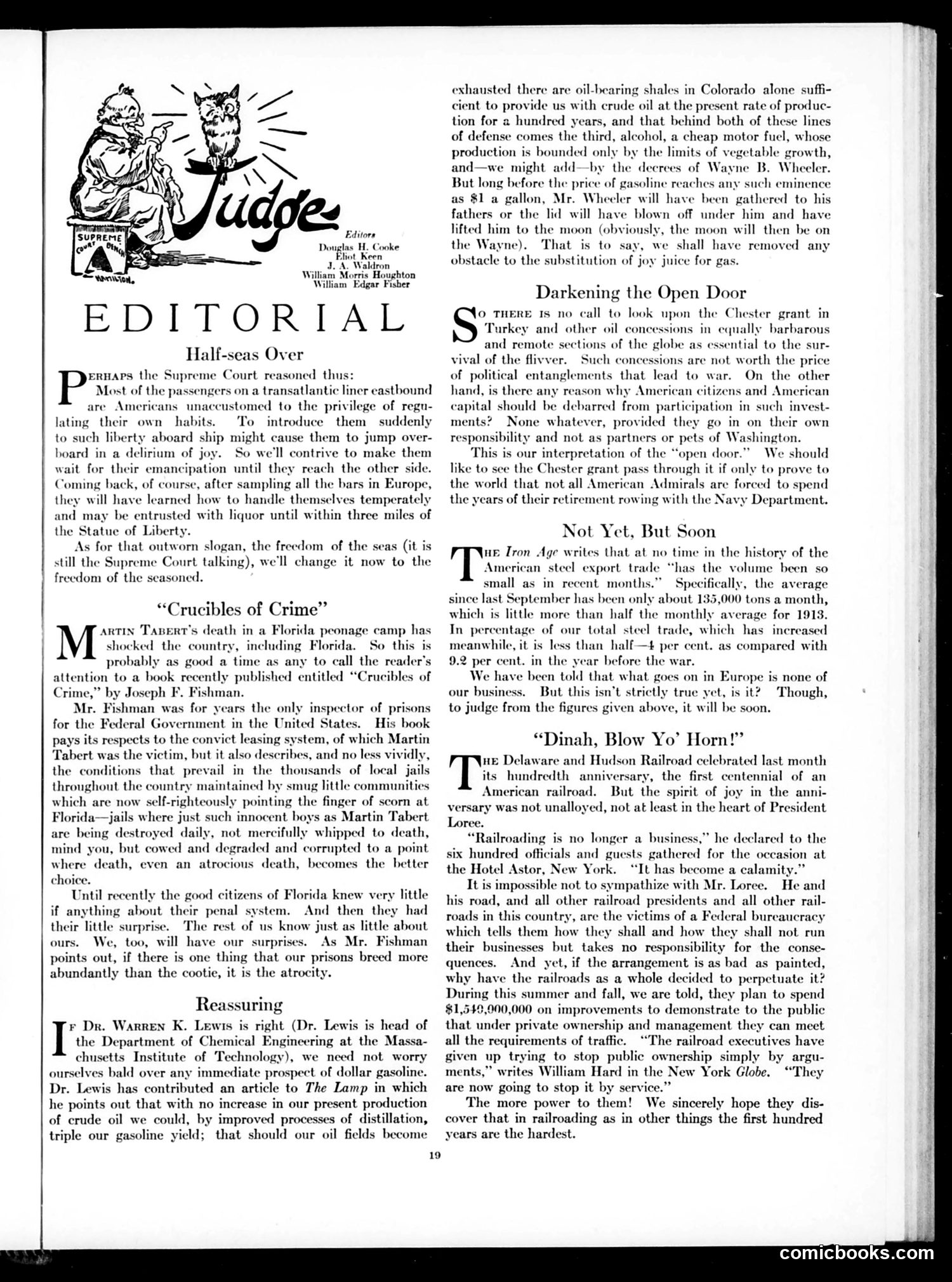 Judge — May 19, 1923 — page 21 of 36