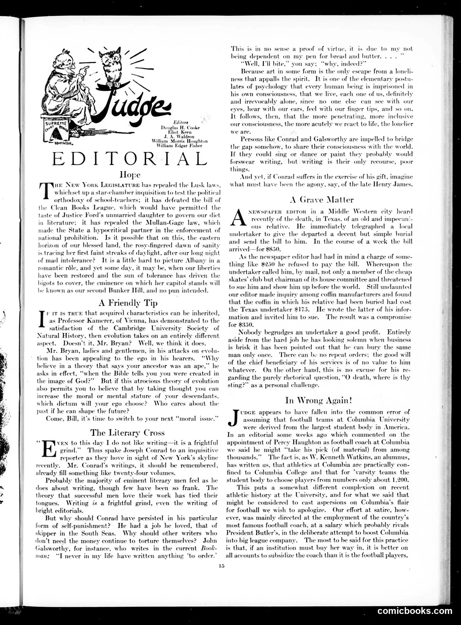 Judge — May 26, 1923 — page 17 of 36
