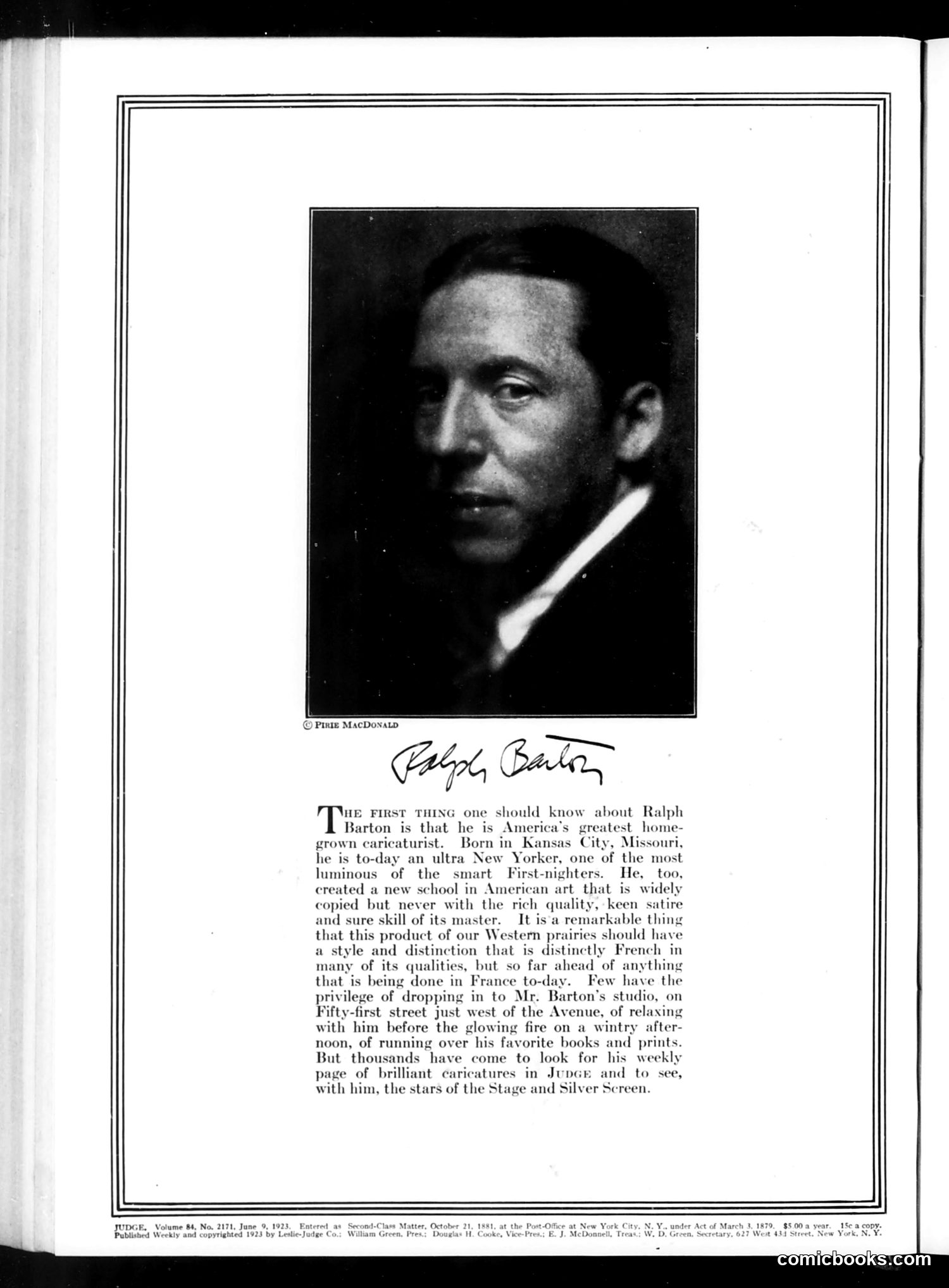Judge — June 9, 1923 — page 2 of 36