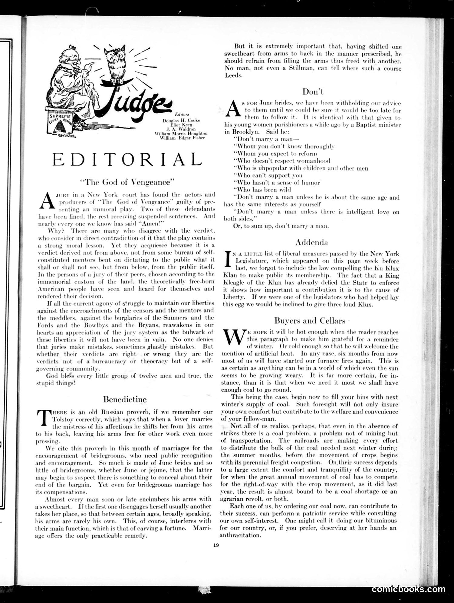 Judge — June 16, 1923 — page 21 of 36