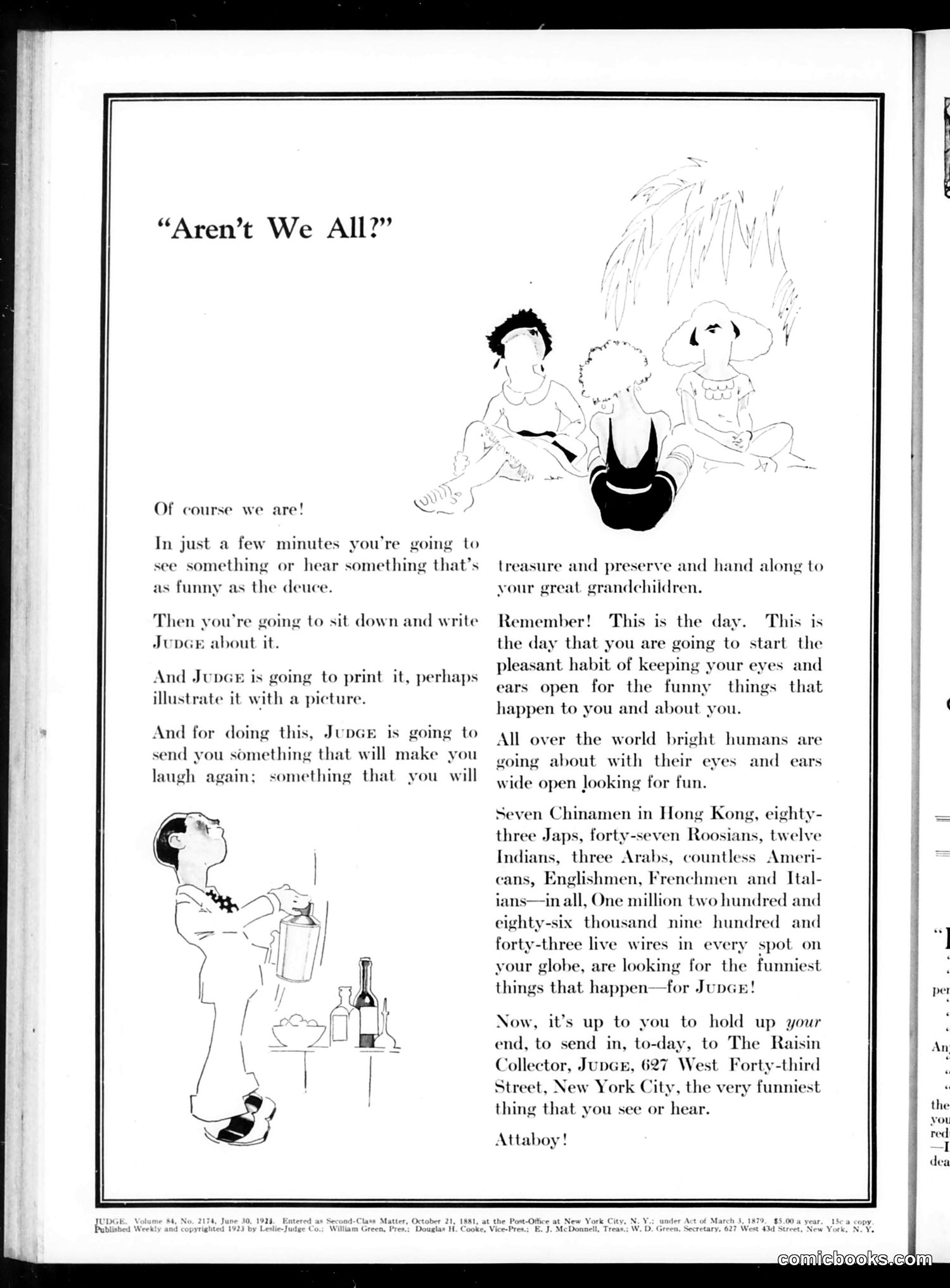 Judge — June 30, 1923 — page 2 of 37