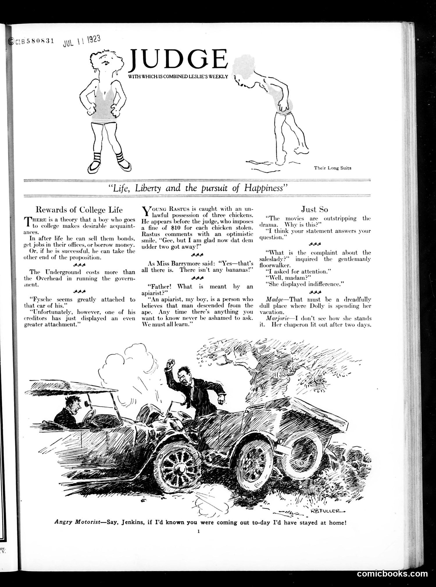 Judge — July 14, 1923 — page 3 of 36