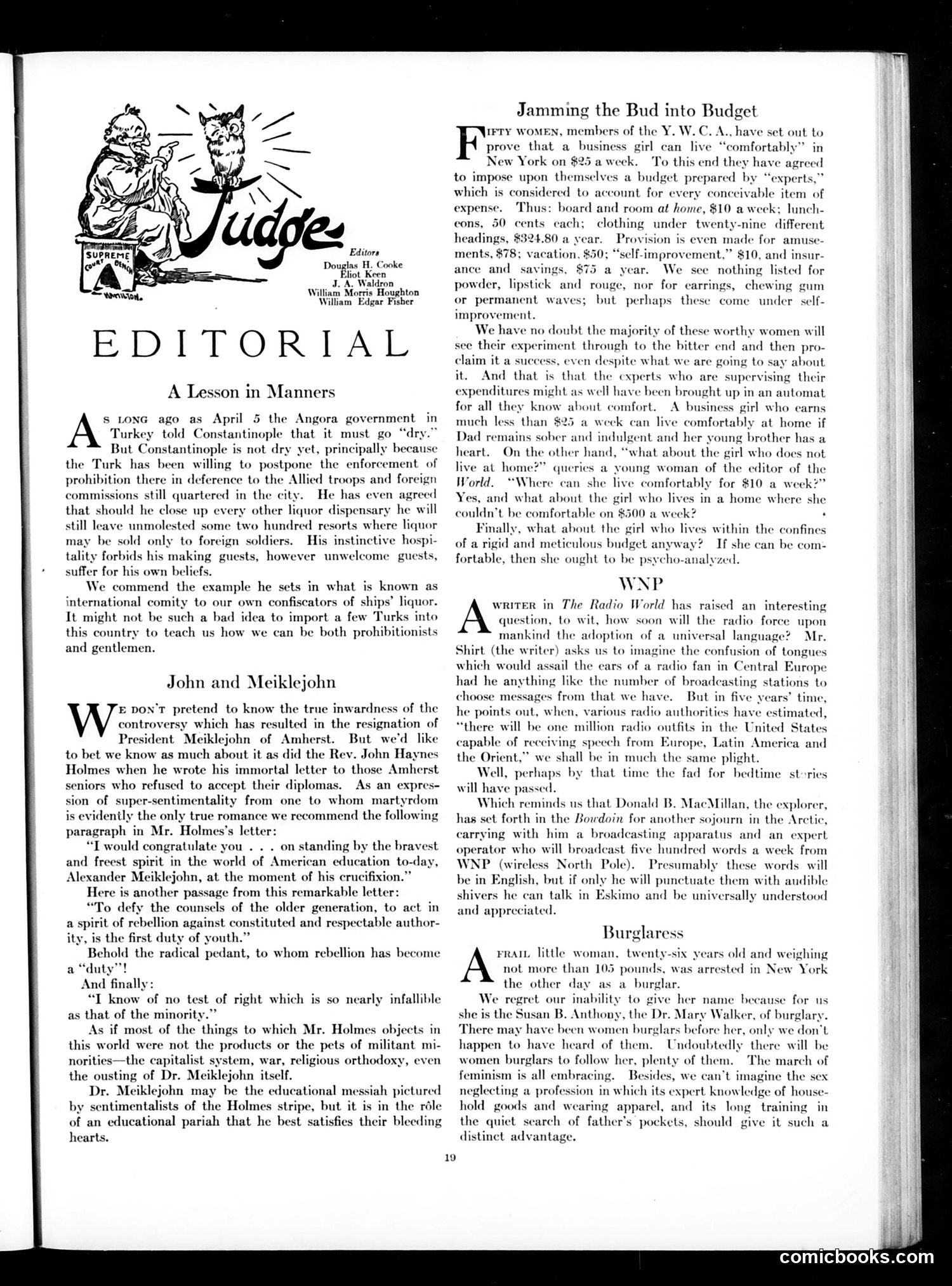 Judge — July 14, 1923 — page 21 of 36