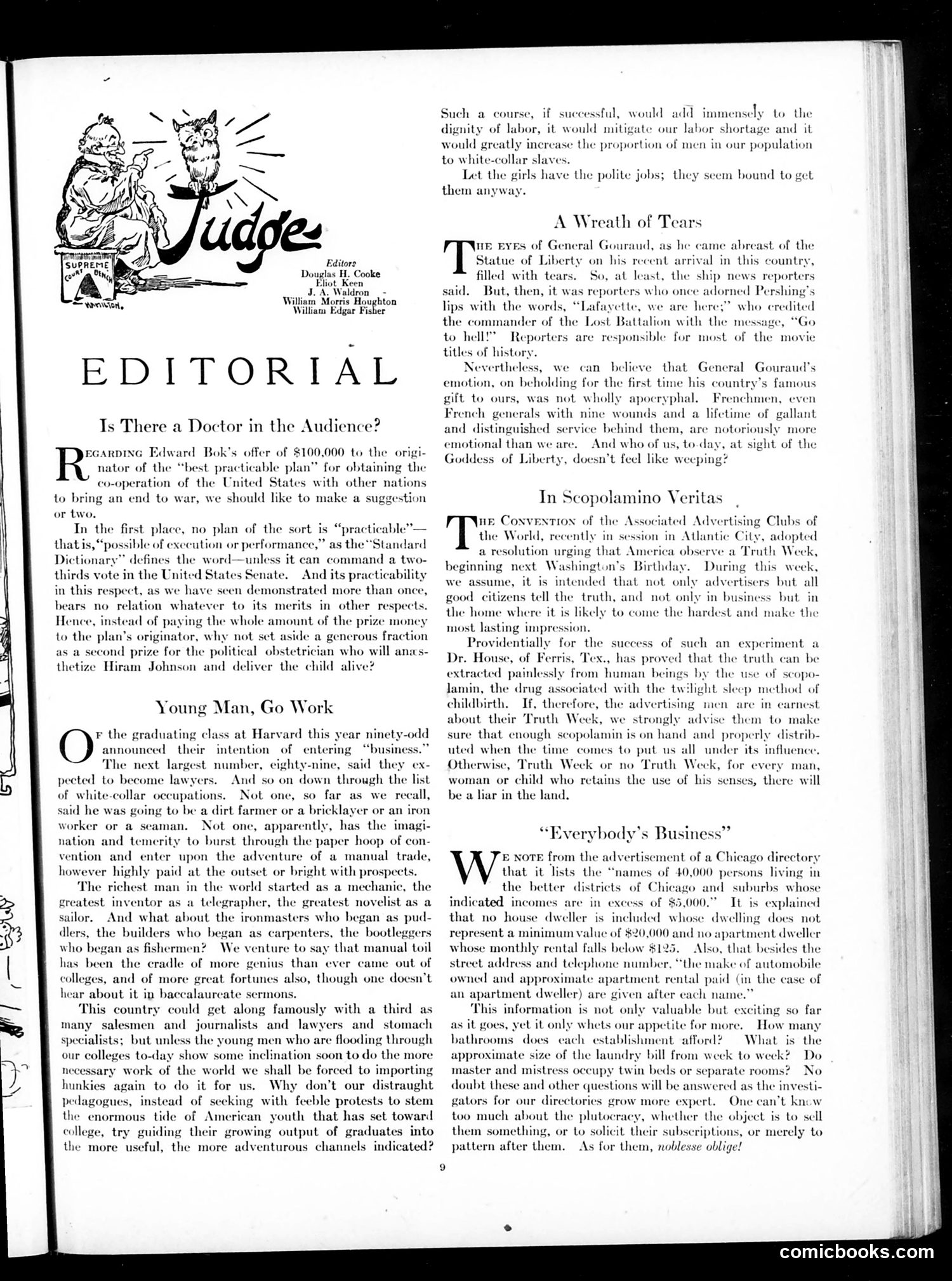 Judge — July 21, 1923 — page 11 of 36