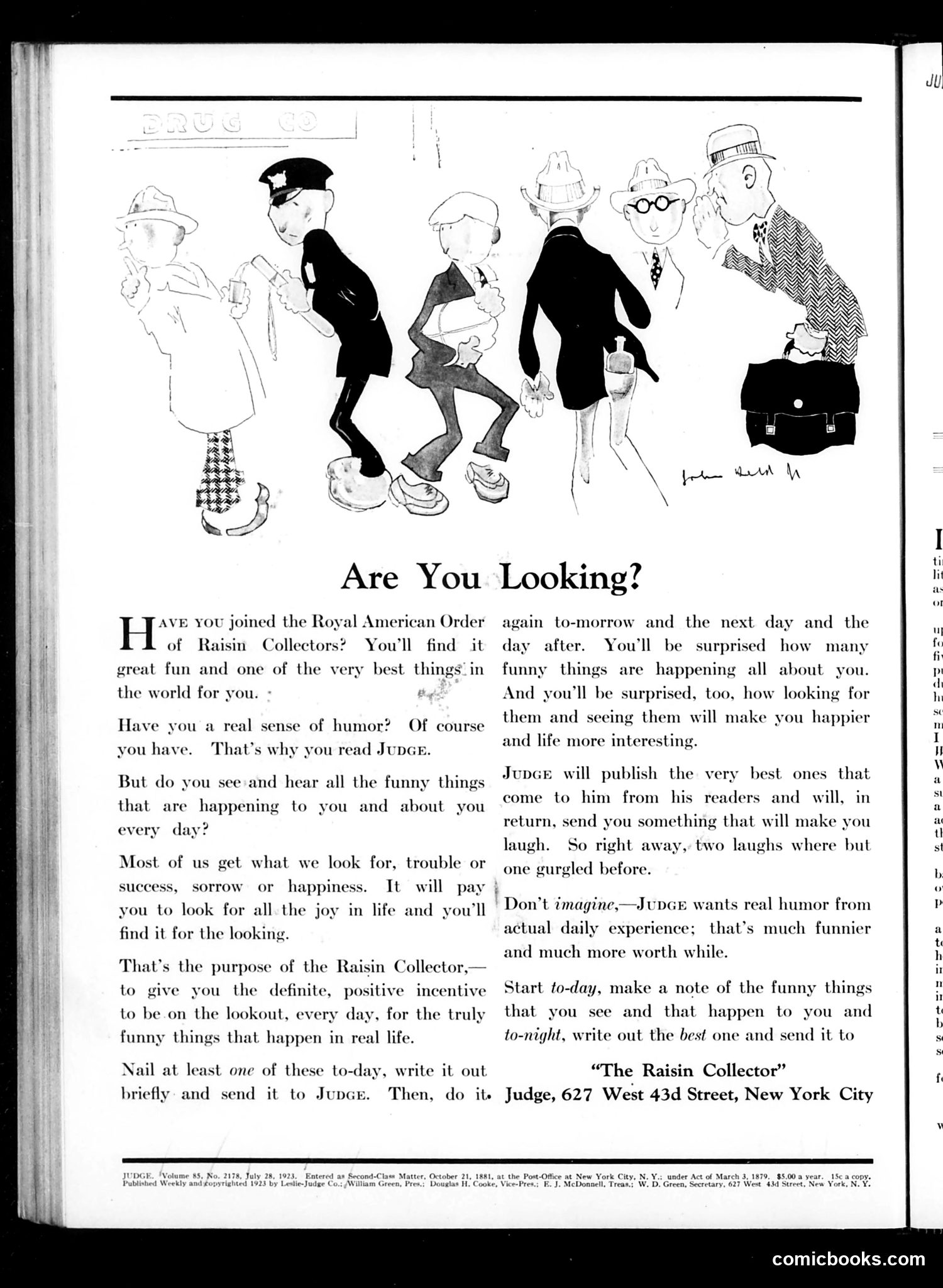 Judge — July 28, 1923 — page 2 of 36