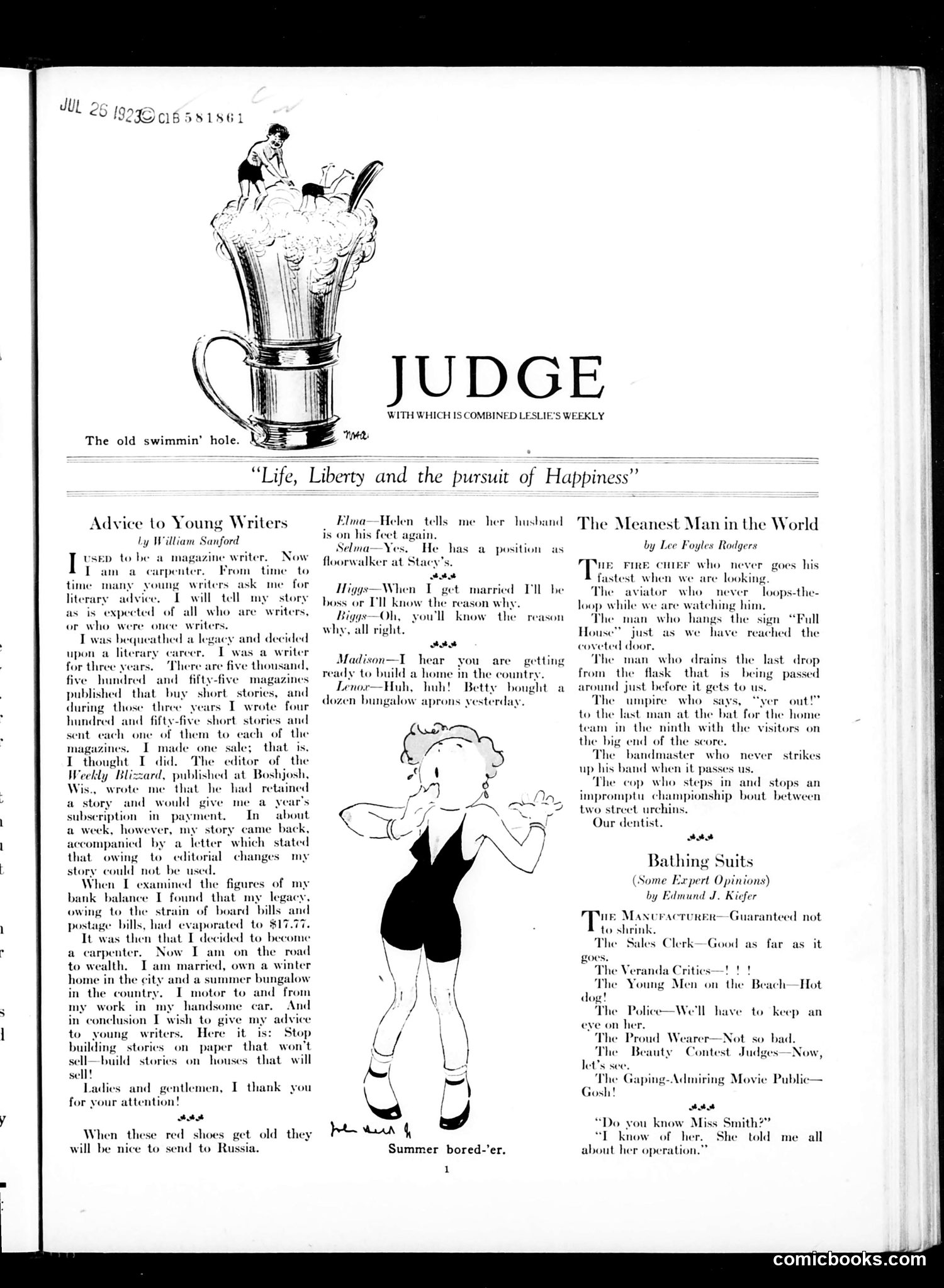Judge — July 28, 1923 — page 3 of 36