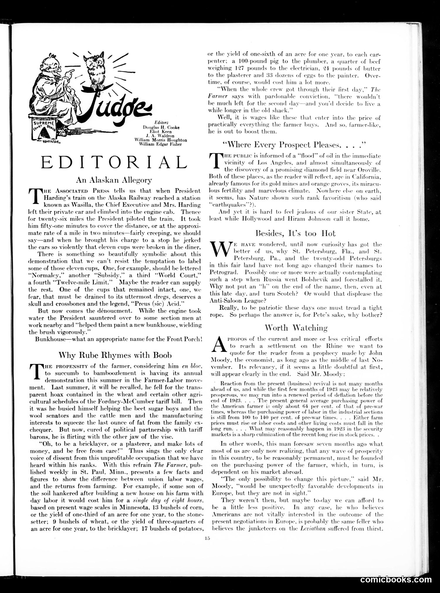 Judge — August 4, 1923 — page 17 of 36