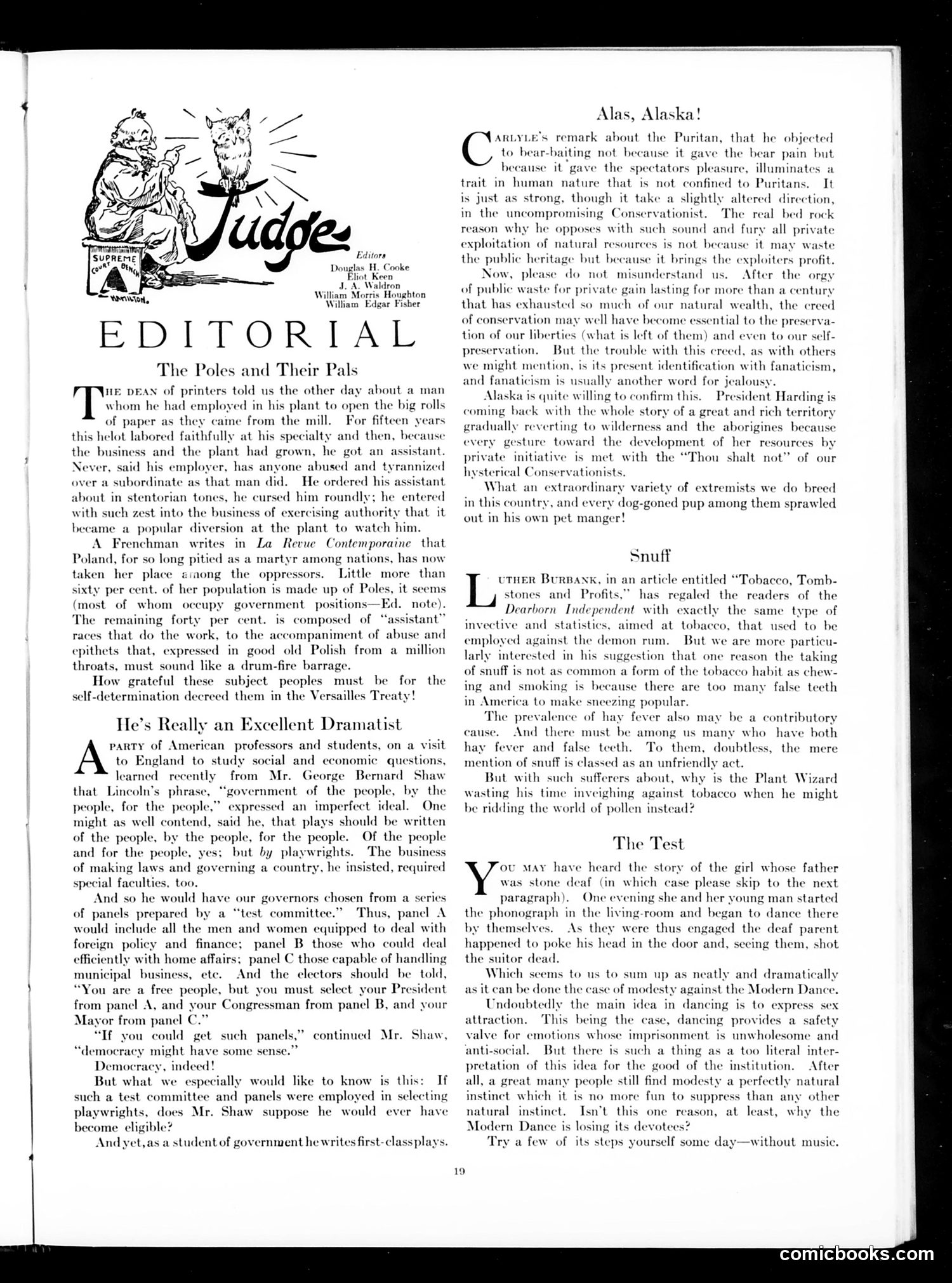 Judge — August 11, 1923 — page 21 of 36