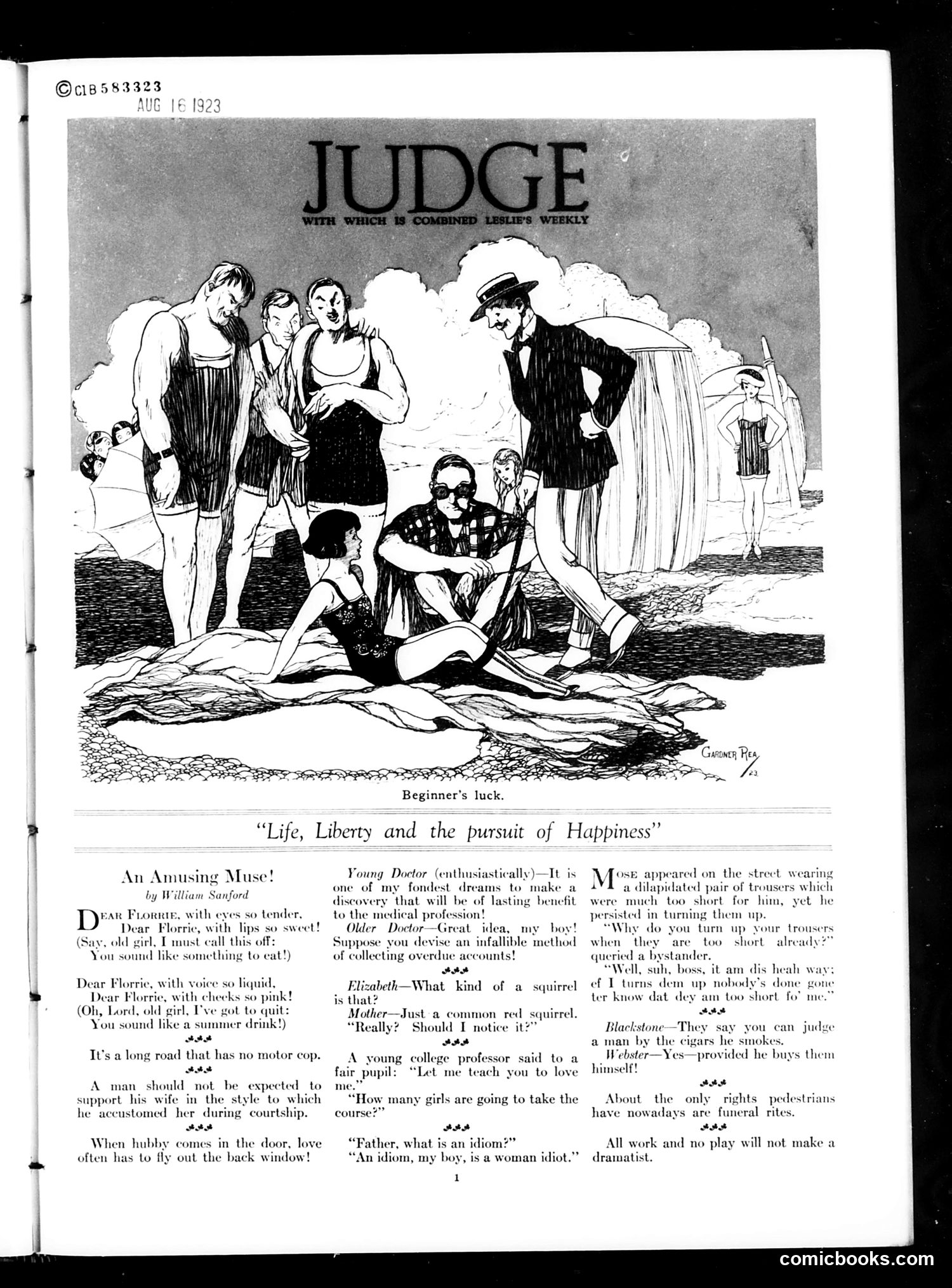 Judge — August 18, 1923 — page 3 of 36