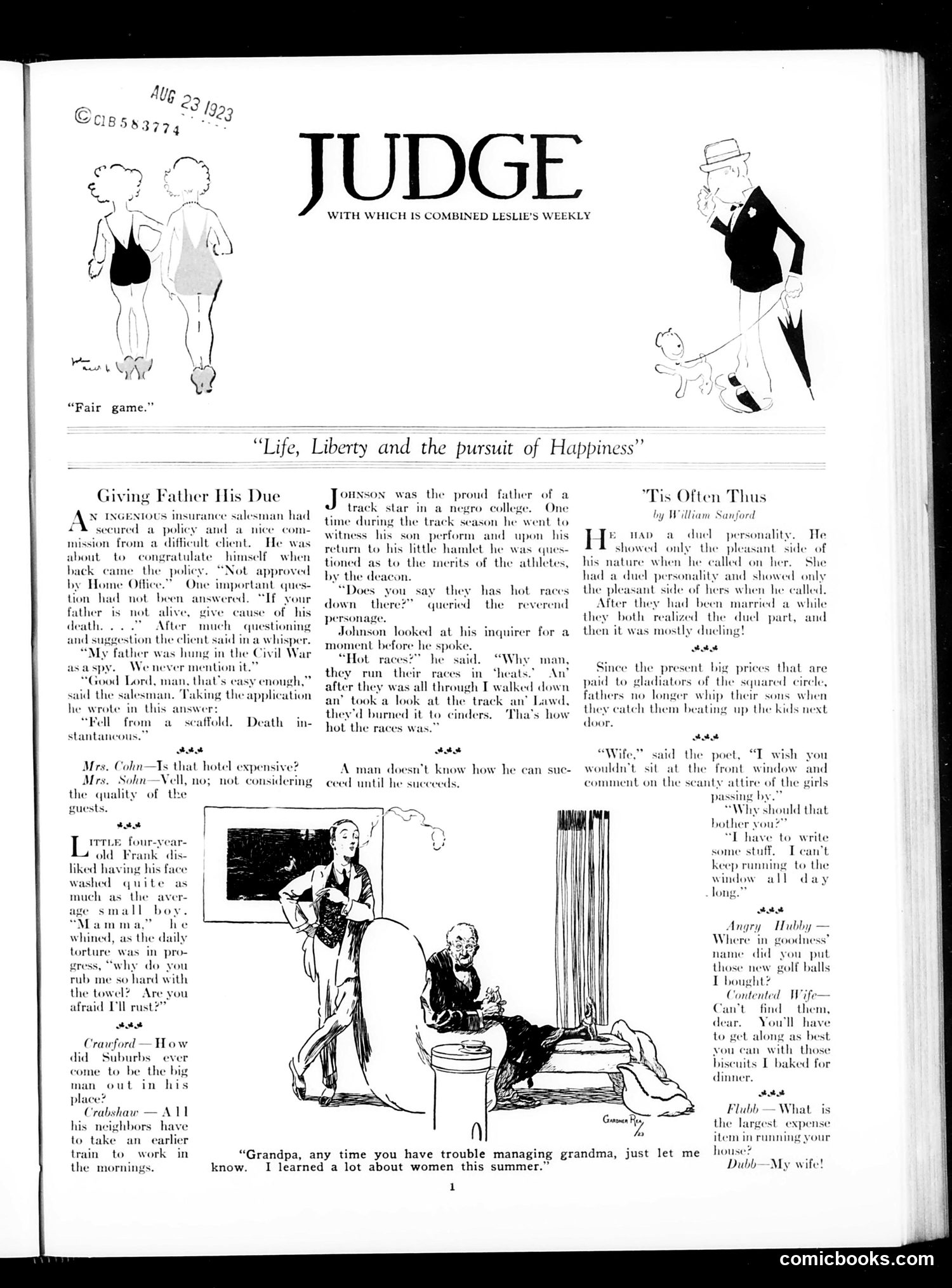 Judge — August 25, 1923 — page 3 of 36